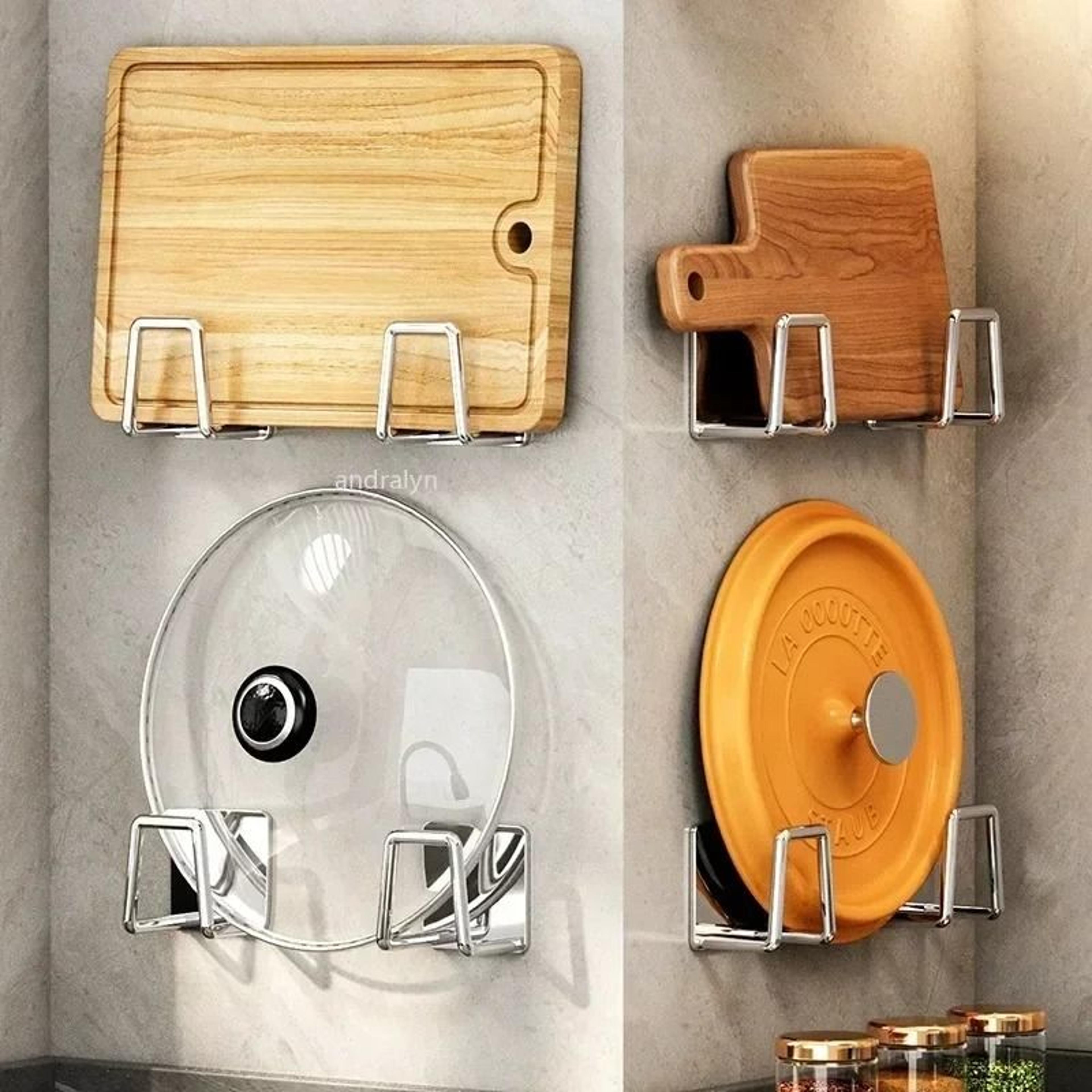 Stainless Steel SelfAdhesive Kitchen Sponge Holder 1