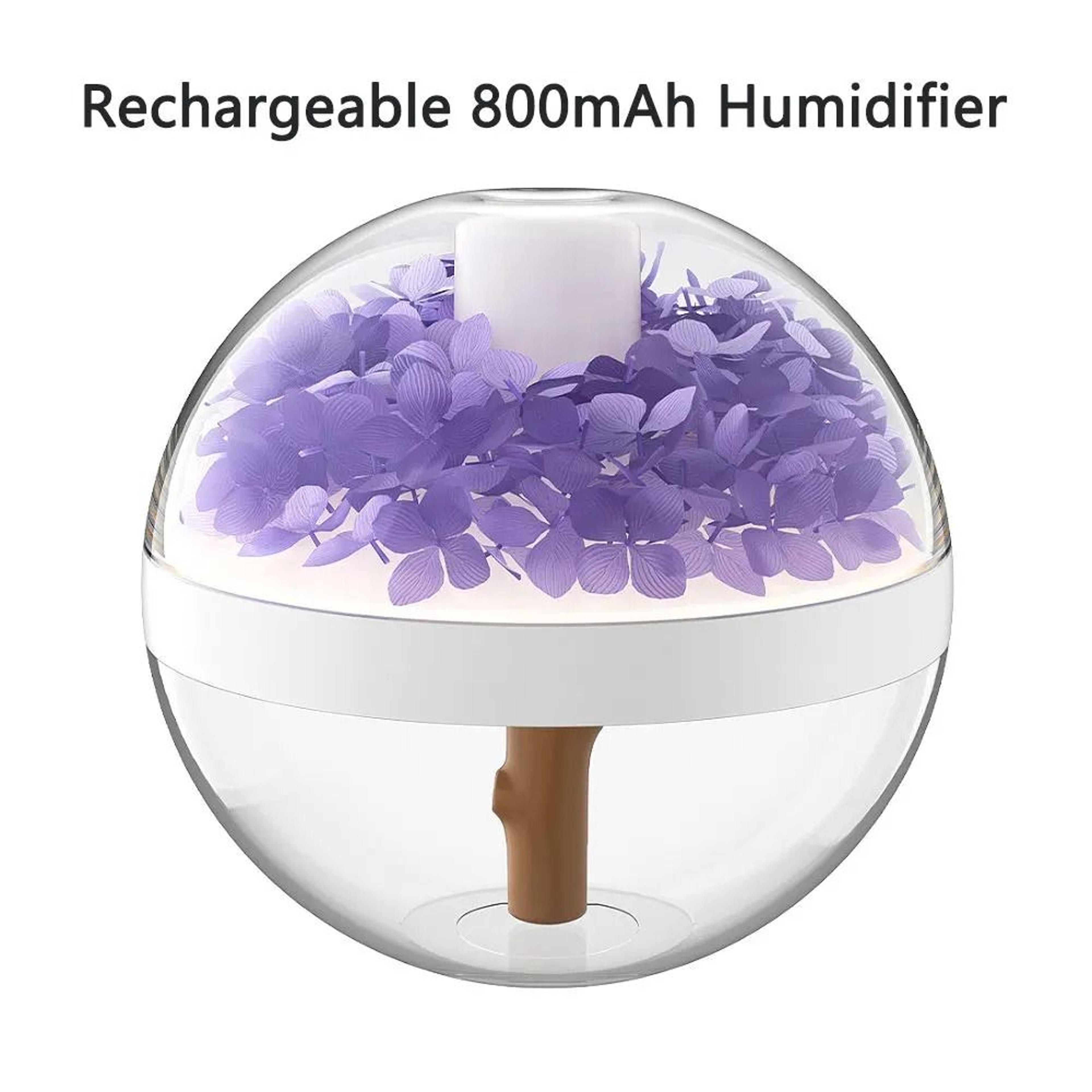 Eternal Flower Artistic Humidifier And Atmosphere Light 9