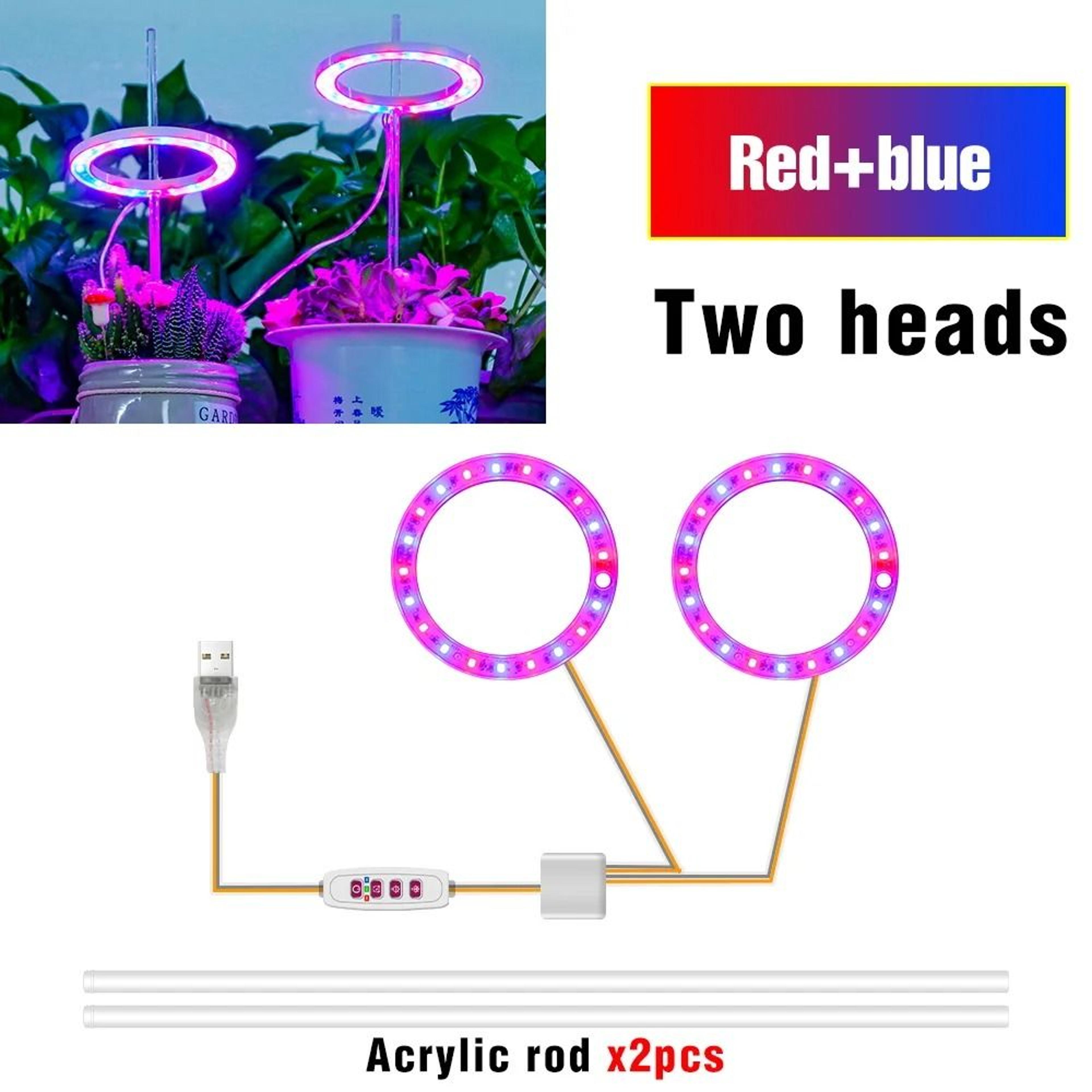 Full Spectrum USB LED Grow Light For Indoor Plants 13
