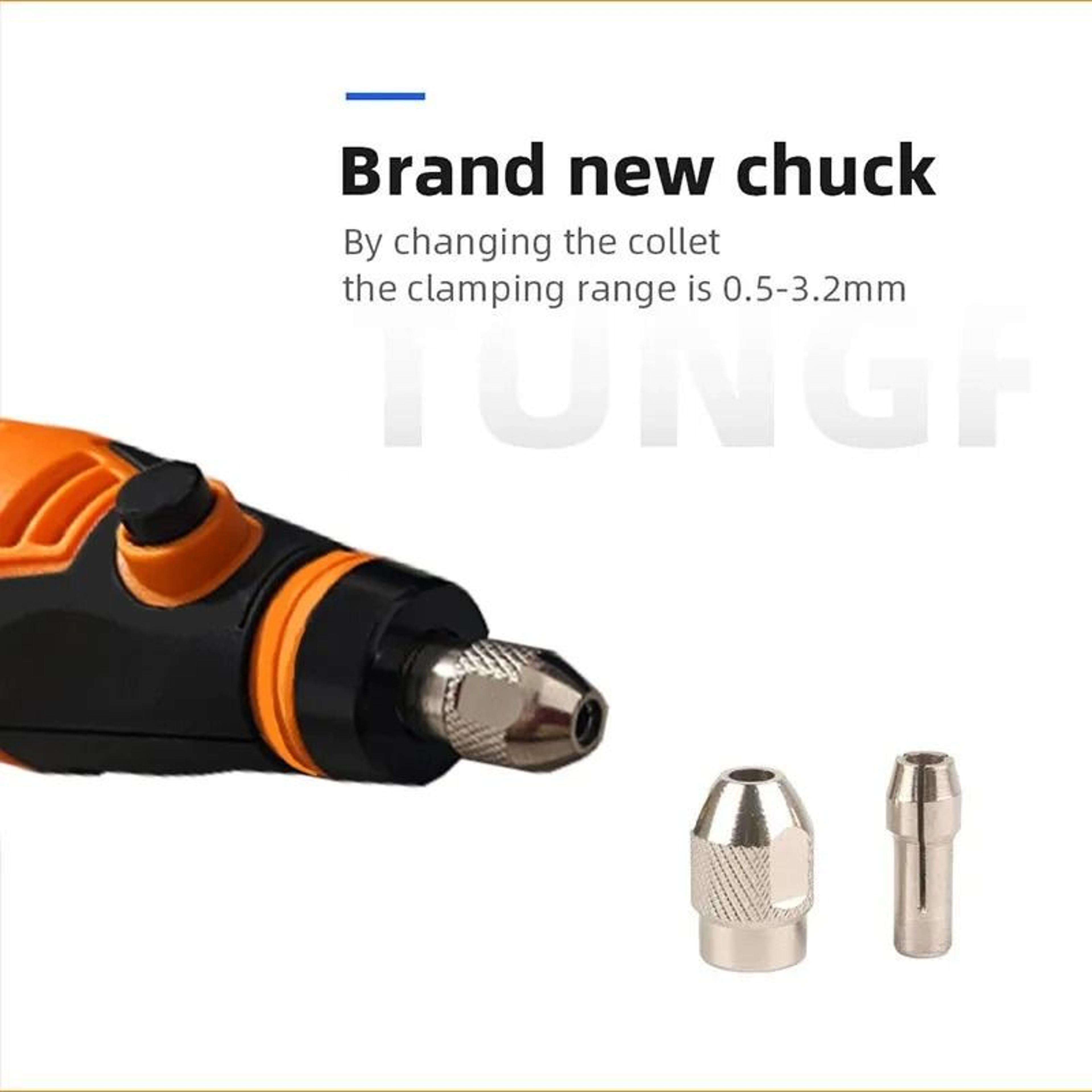HighSpeed 21000 RPM USB Cordless Rotary Tool And Engraving Set 3
