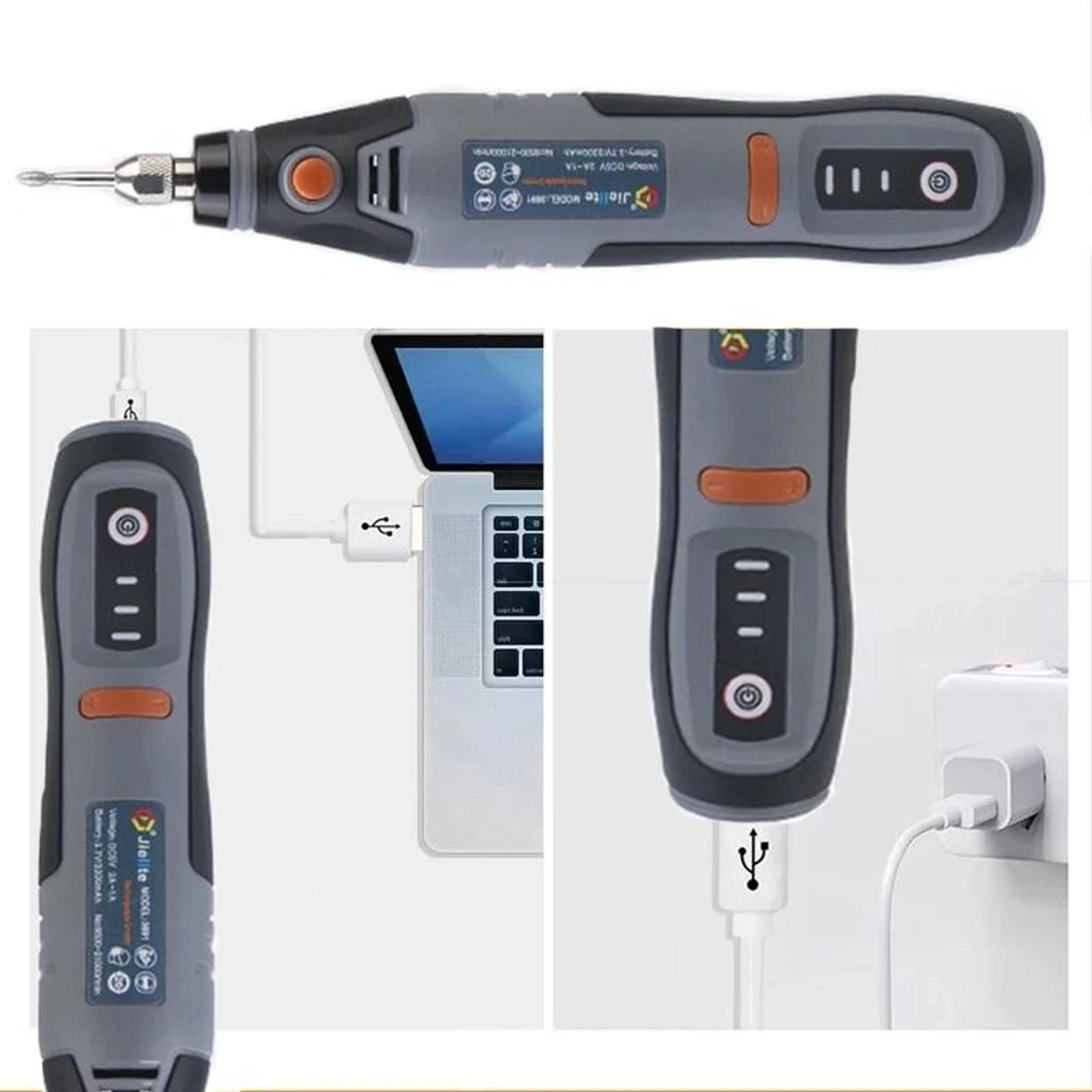HighSpeed 21000 RPM USB Cordless Rotary Tool And Engraving Set 5