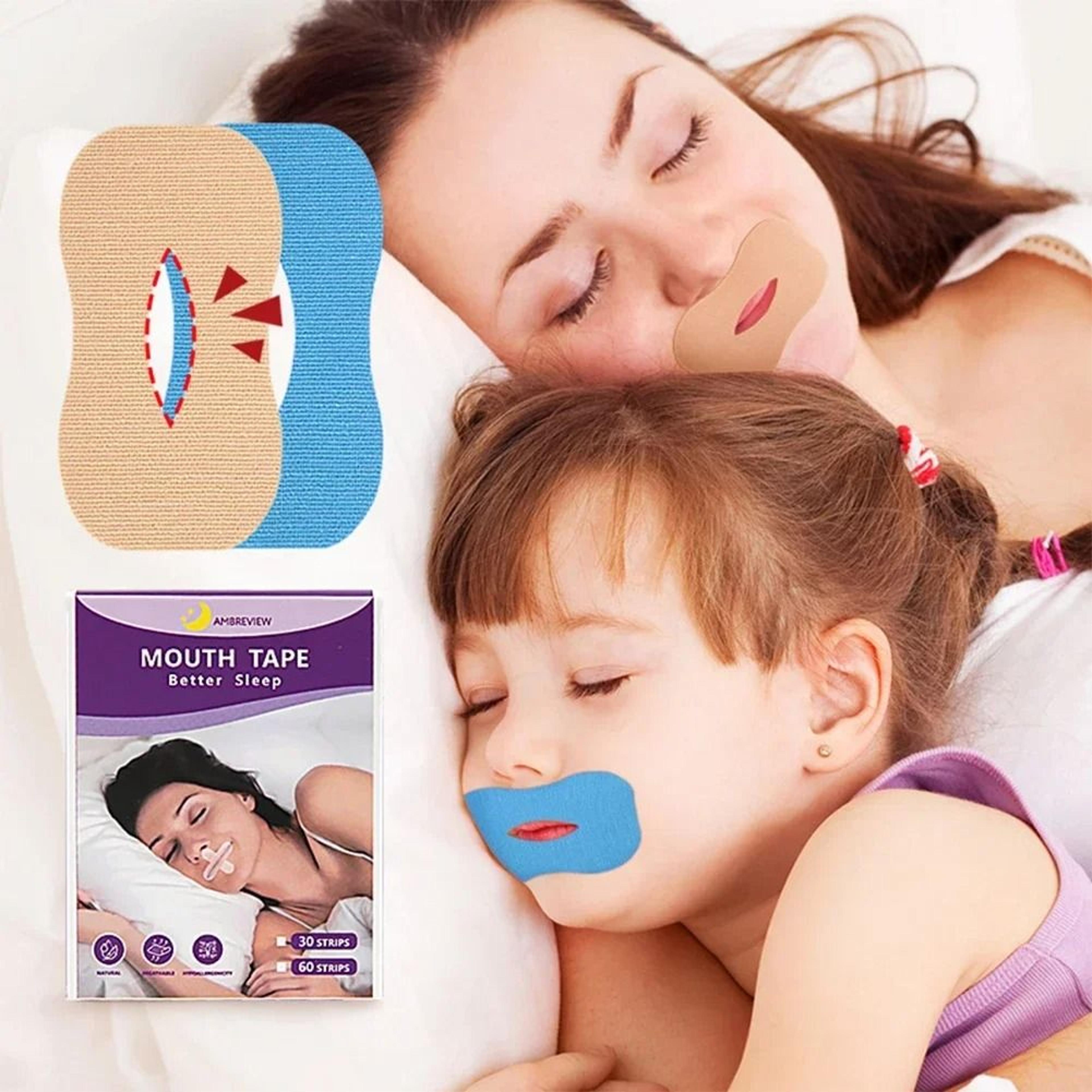 10Piece Night Sleep Mouth Correction  AntiSnoring Patches 1