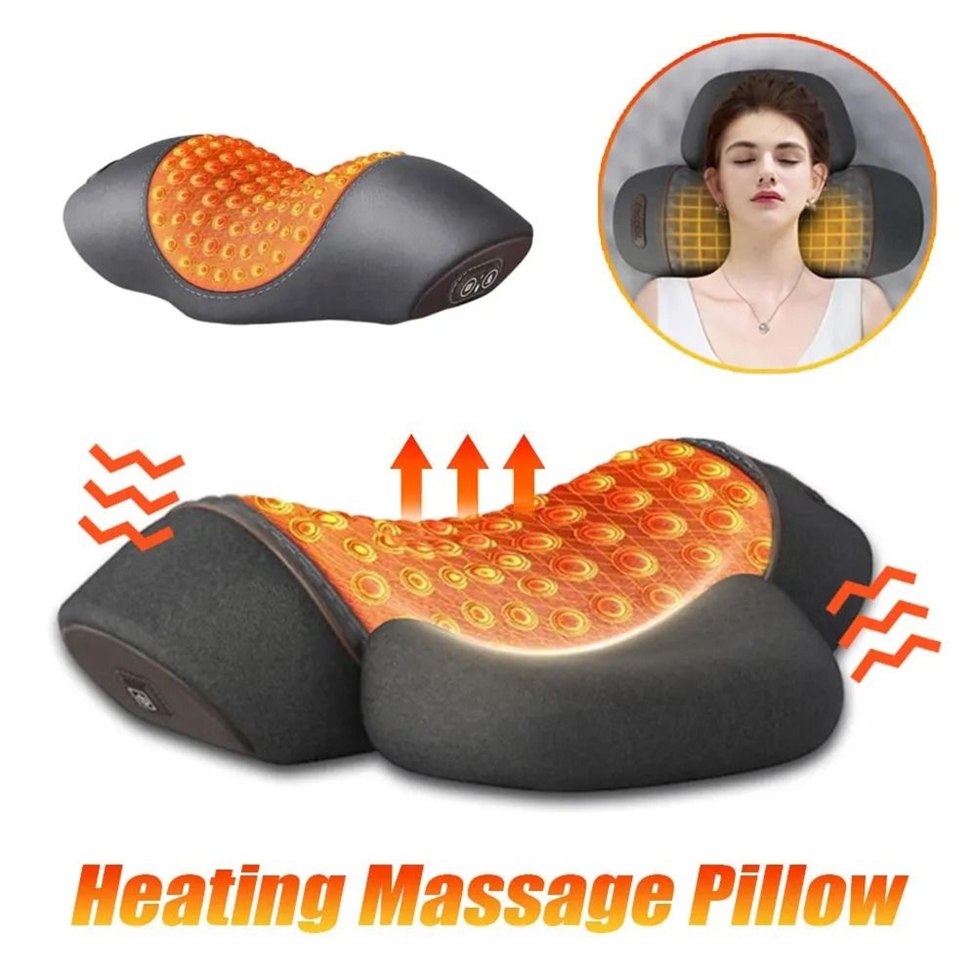 Electric Neck Massage And Memory Foam Support Pillow 0