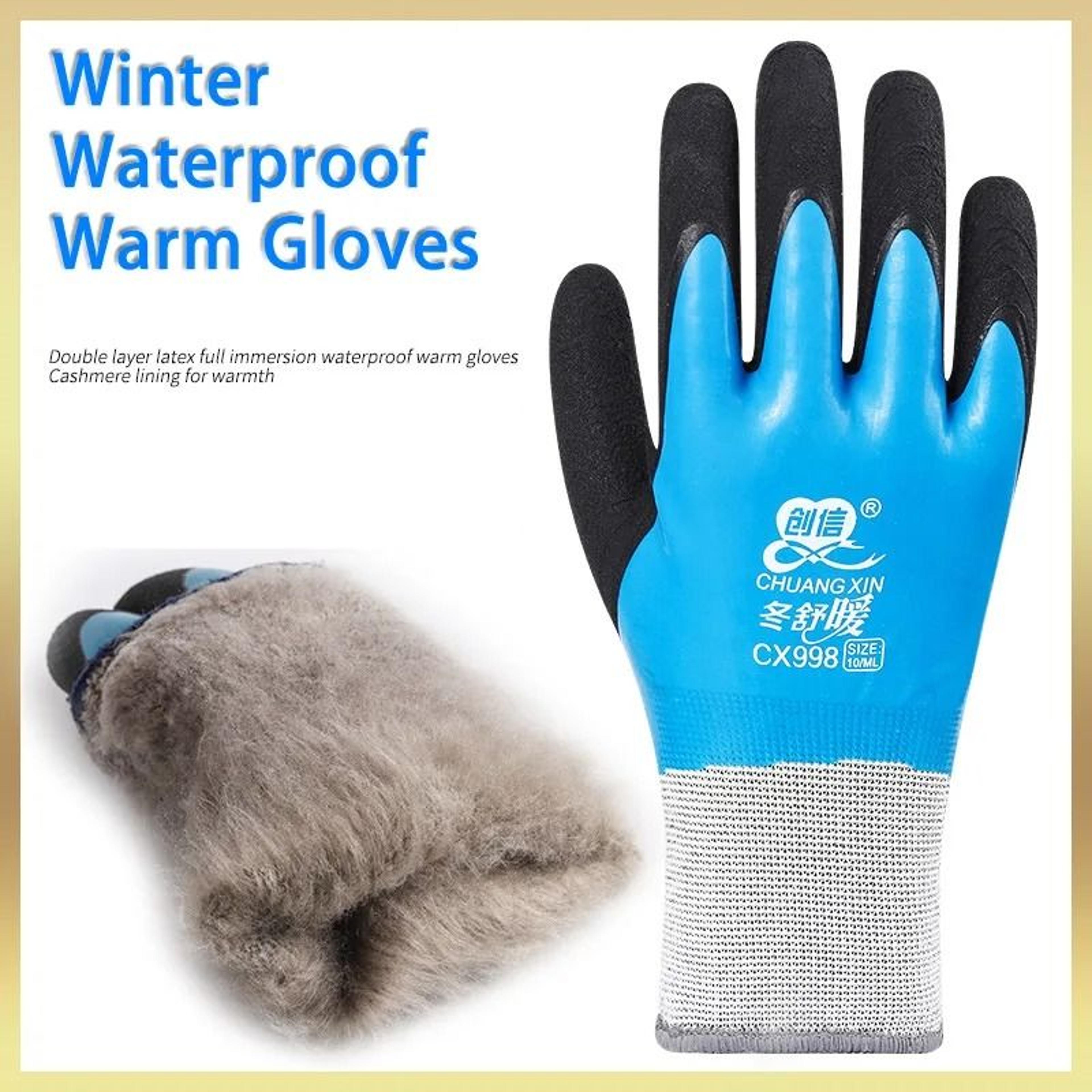 Winter Waterproof Thermal Work Safety Gloves 1