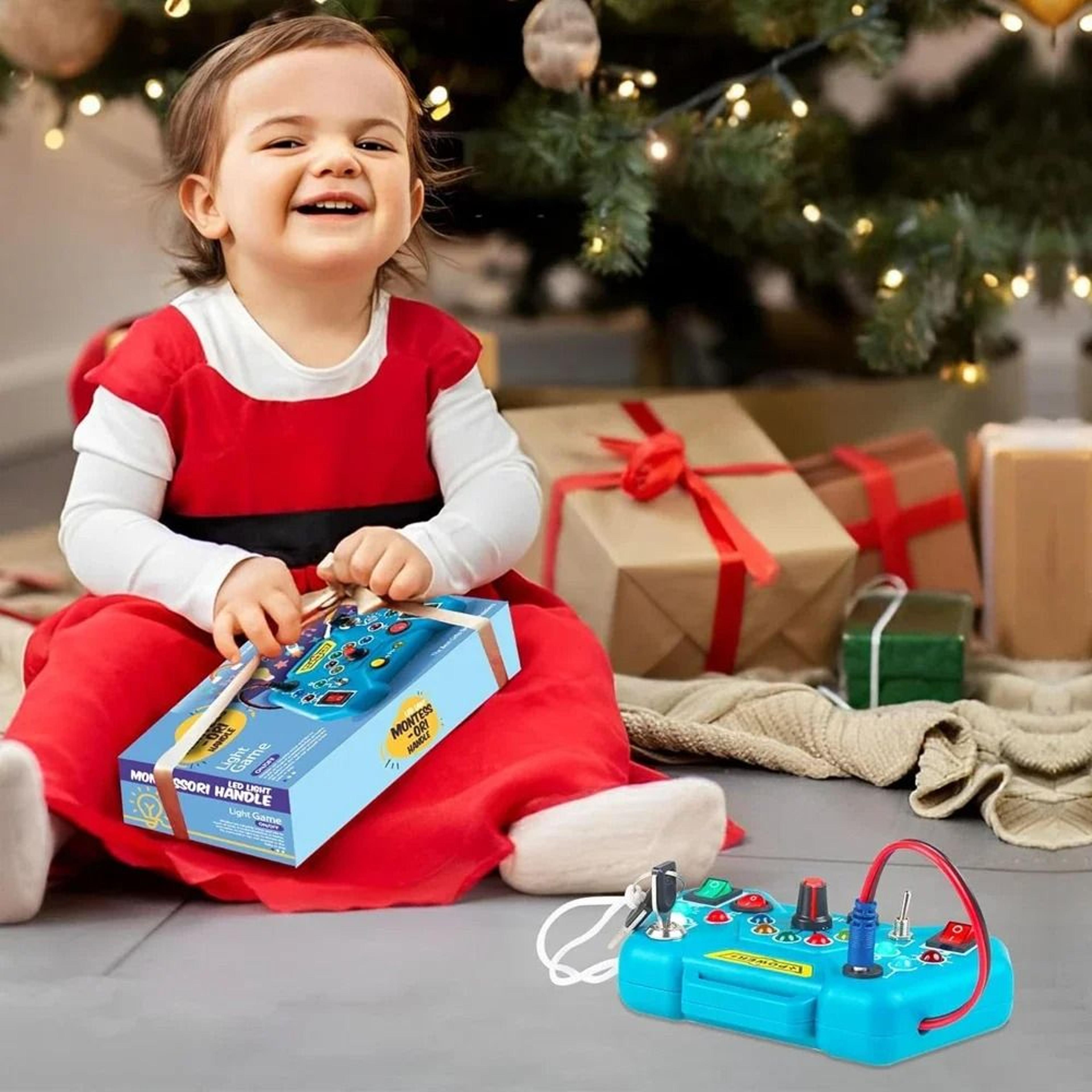 Sensory Montessori LED Busy Board 2