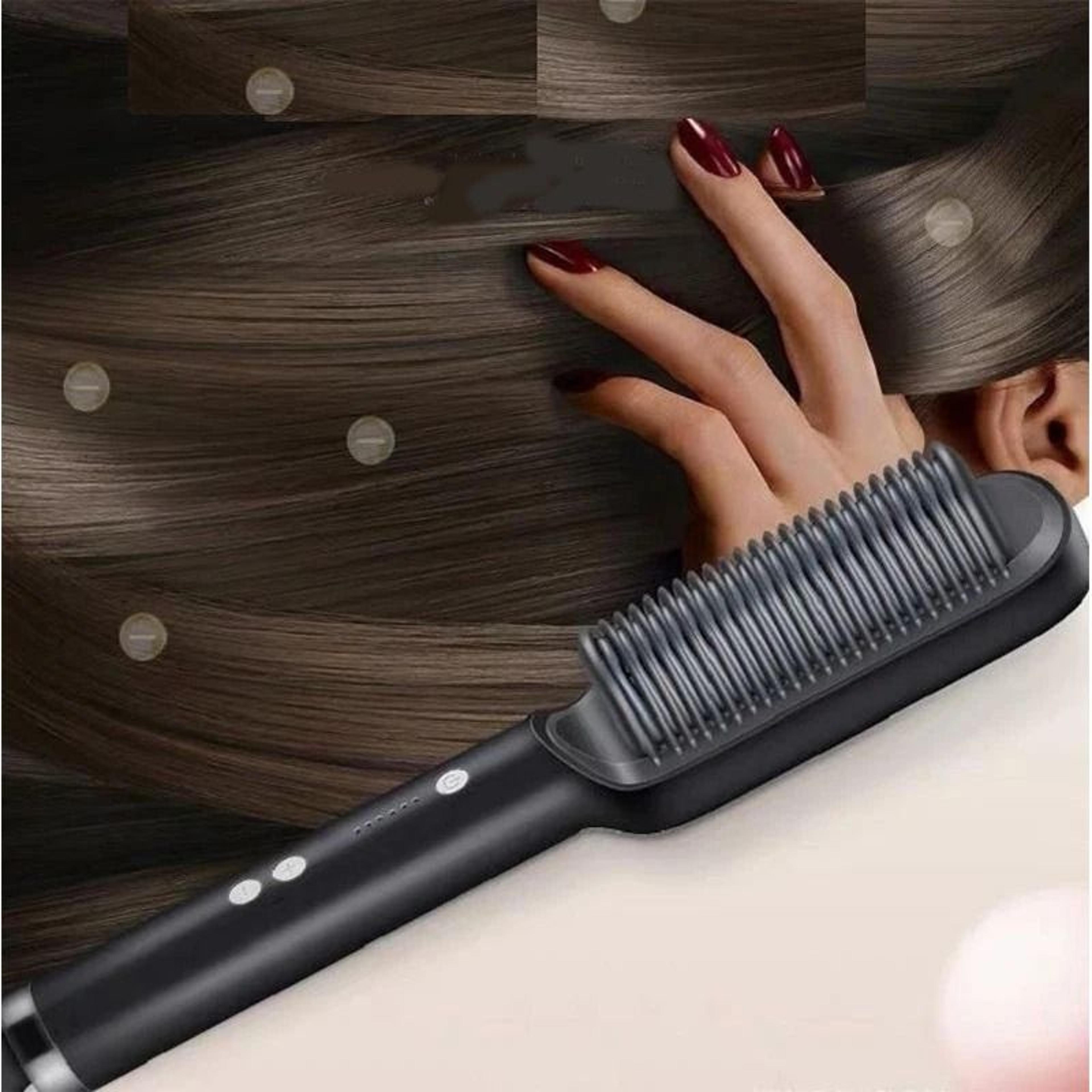 Professional Electric Hair Straightener Brush 3