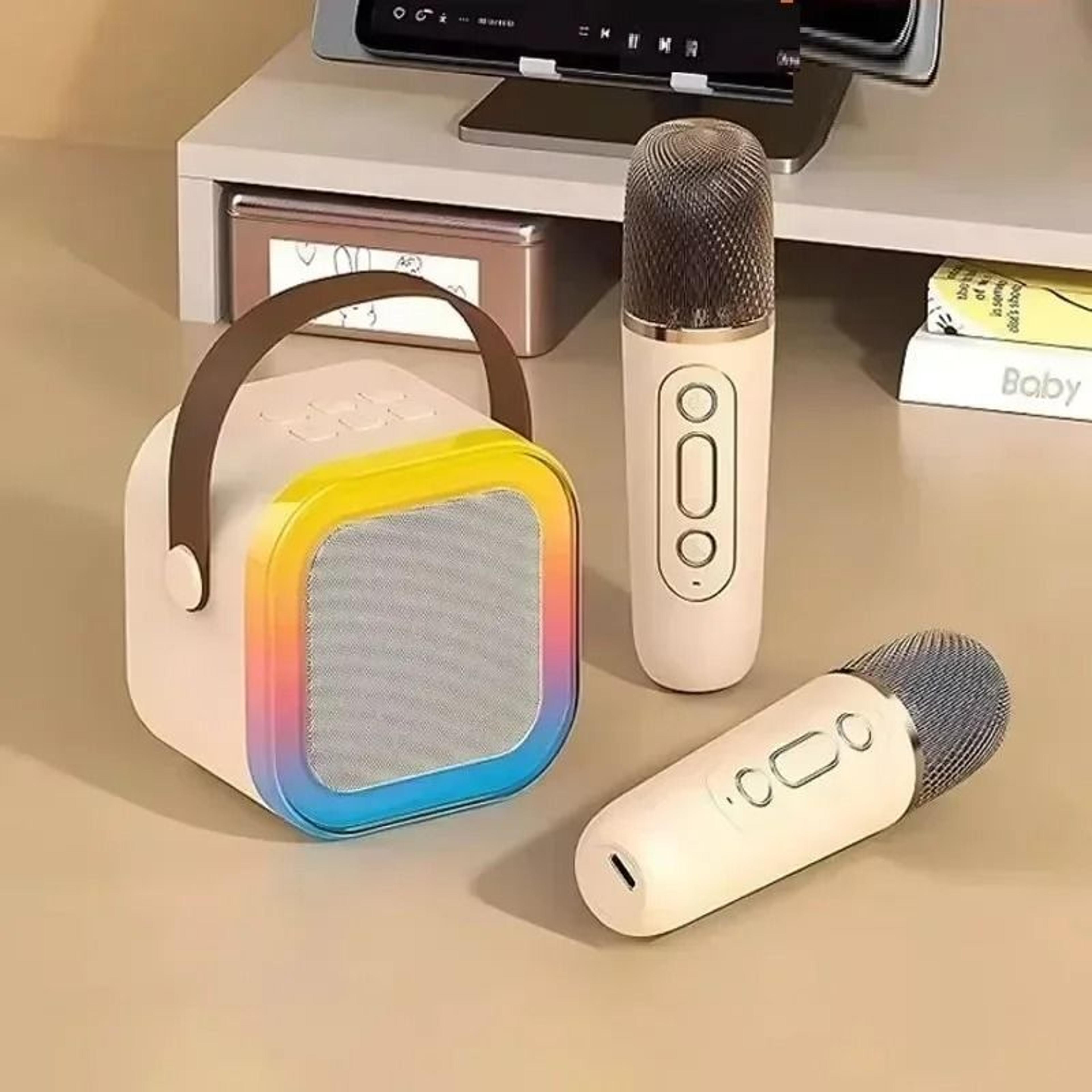 Wireless Karaoke Microphone And Bluetooth Speaker 0