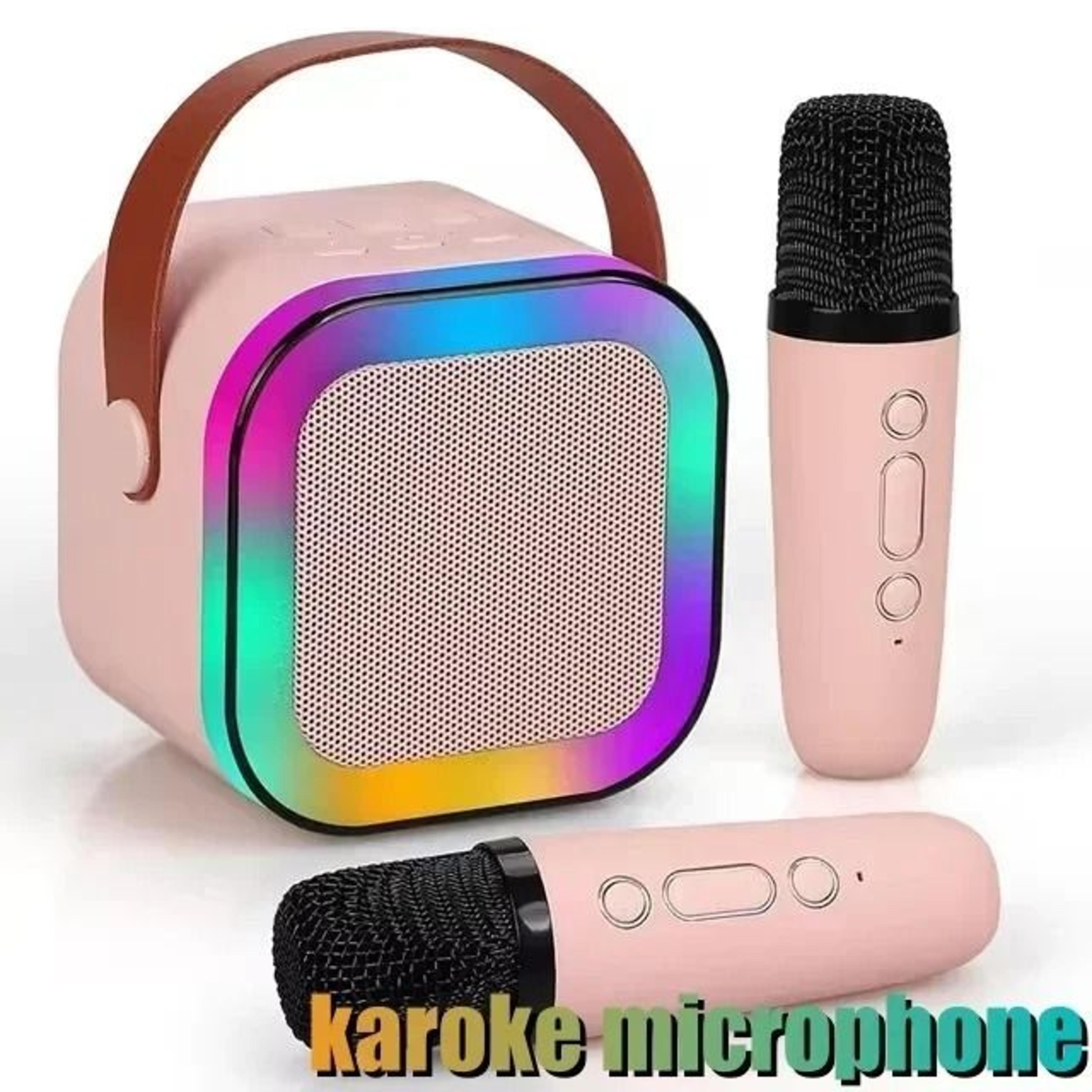 Wireless Karaoke Microphone And Bluetooth Speaker 1
