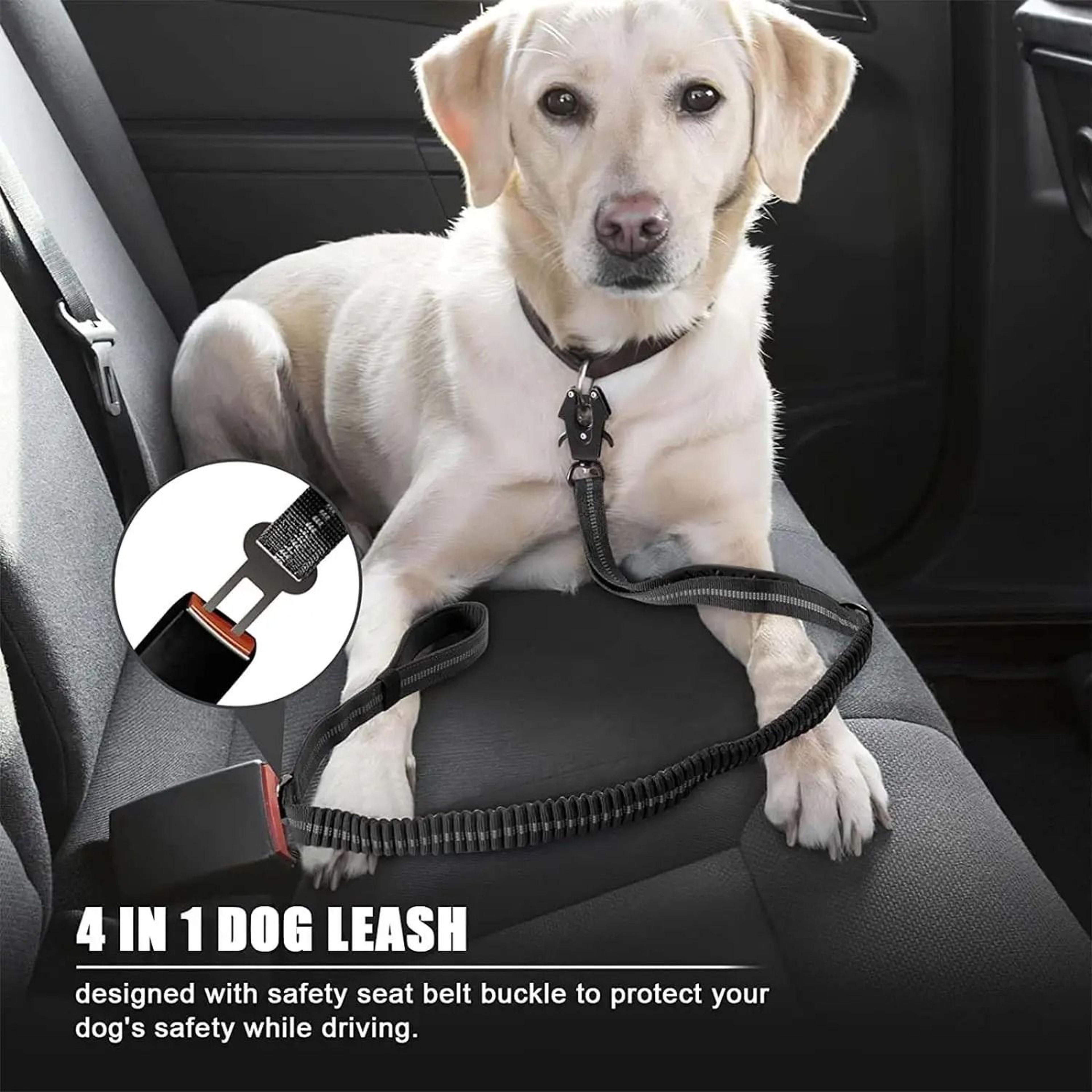 HeavyDuty Tactical Reflective Bungee Dog Leash 3