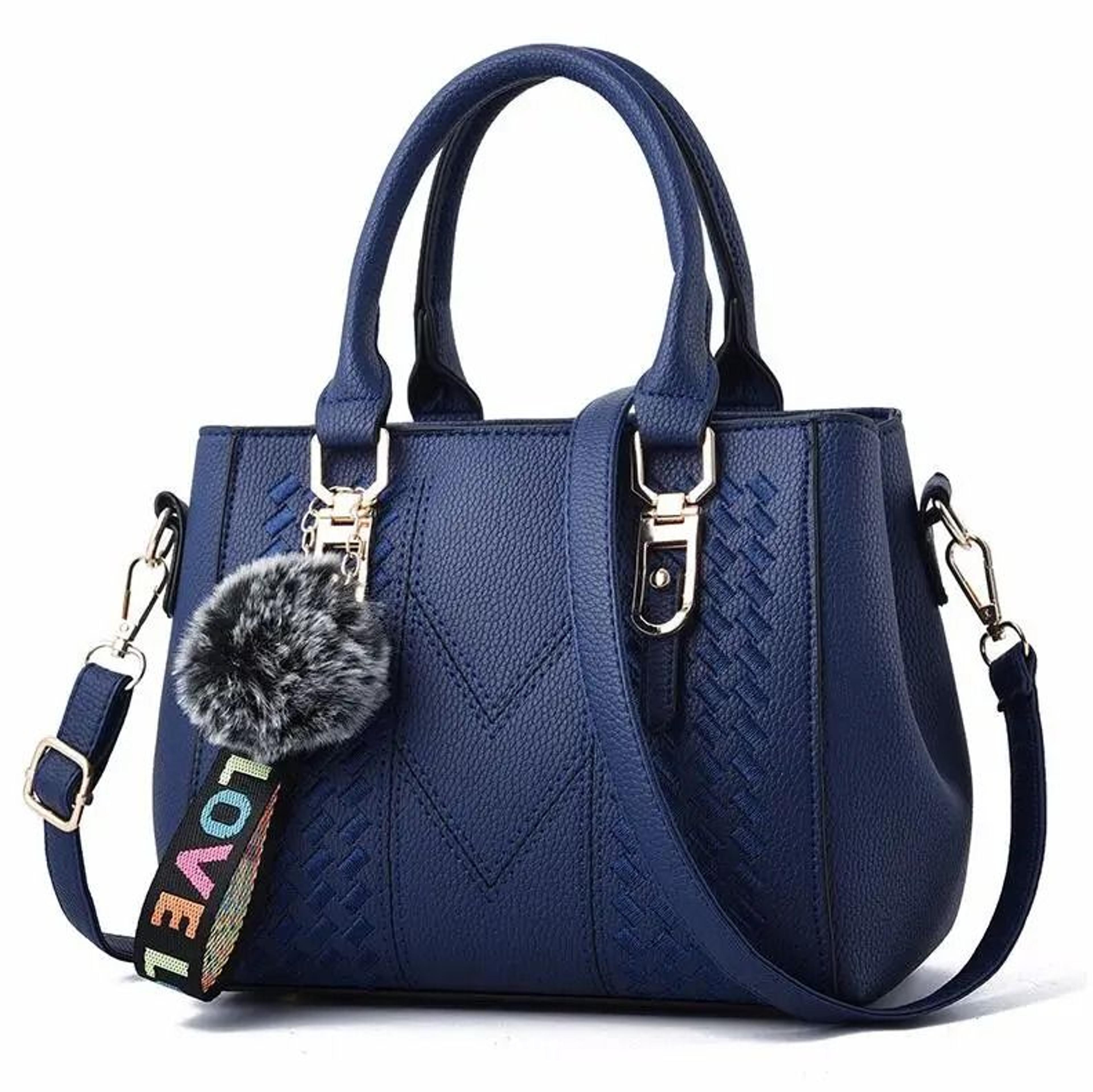 Elegant Floral Embroidery Messenger Bag With Decorative Charm 9