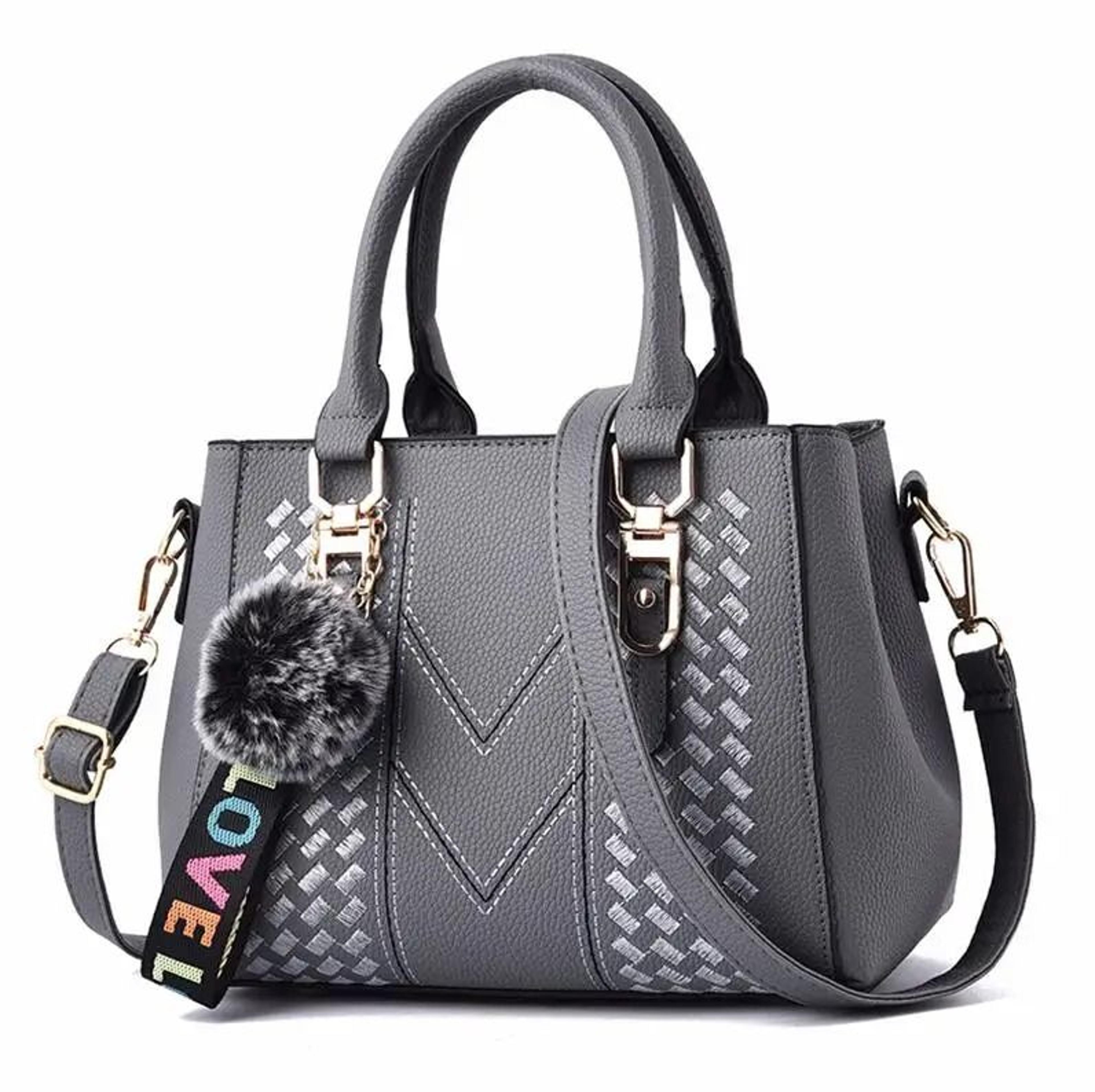 Elegant Floral Embroidery Messenger Bag With Decorative Charm 10