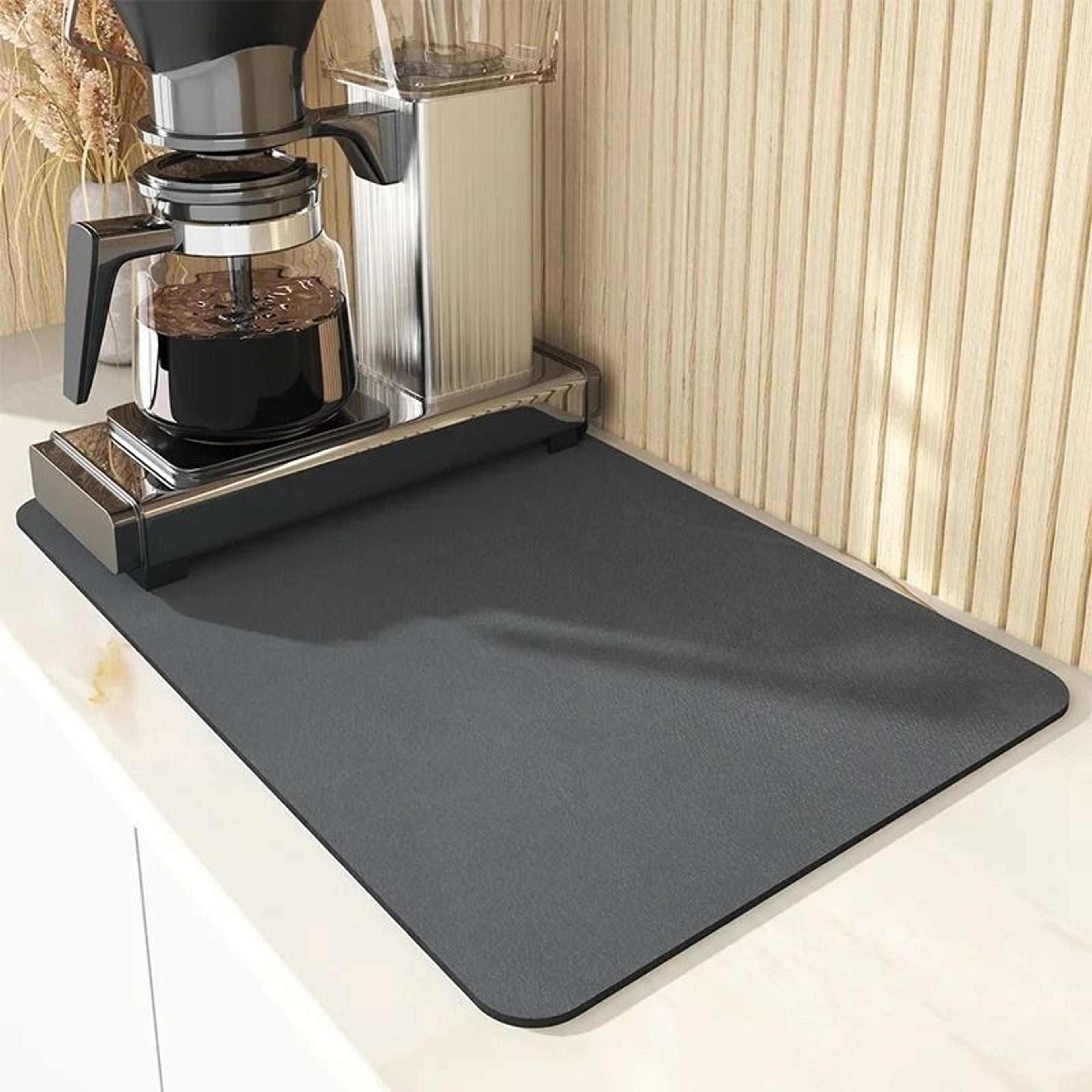 Super Absorbent QuickDry Kitchen And Coffee Mat 0