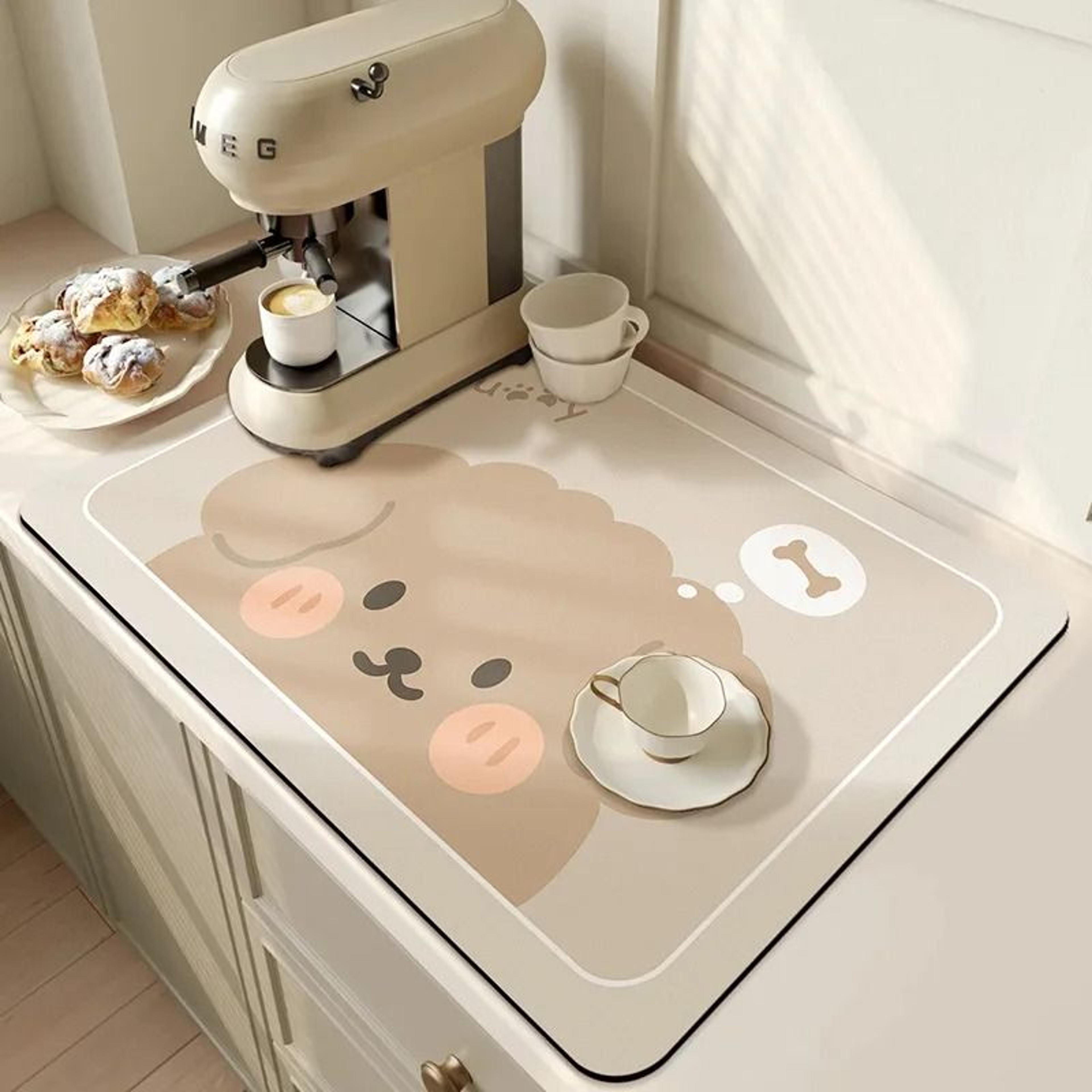 Super Absorbent QuickDry Kitchen And Coffee Mat 13