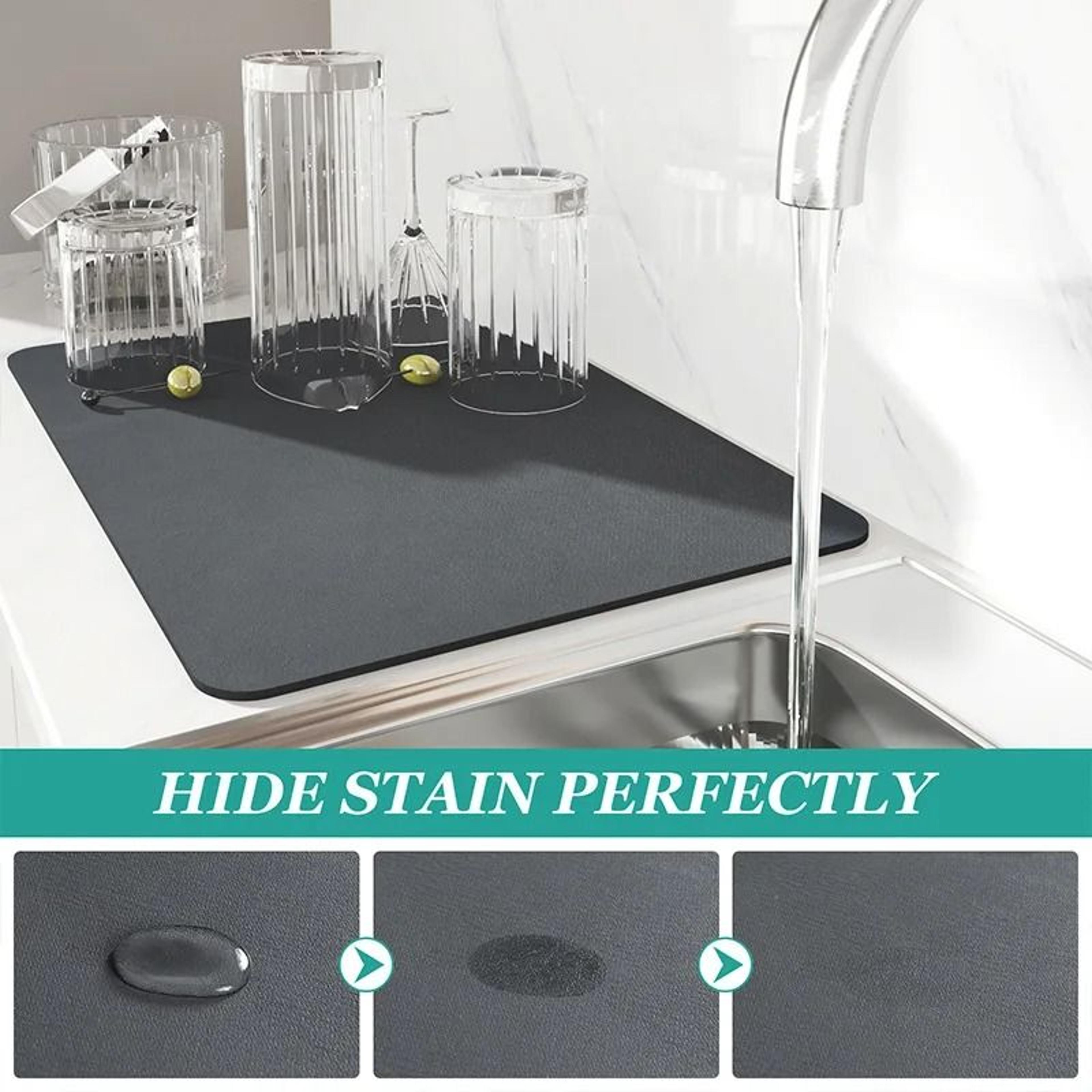 Super Absorbent QuickDry Kitchen And Coffee Mat 2
