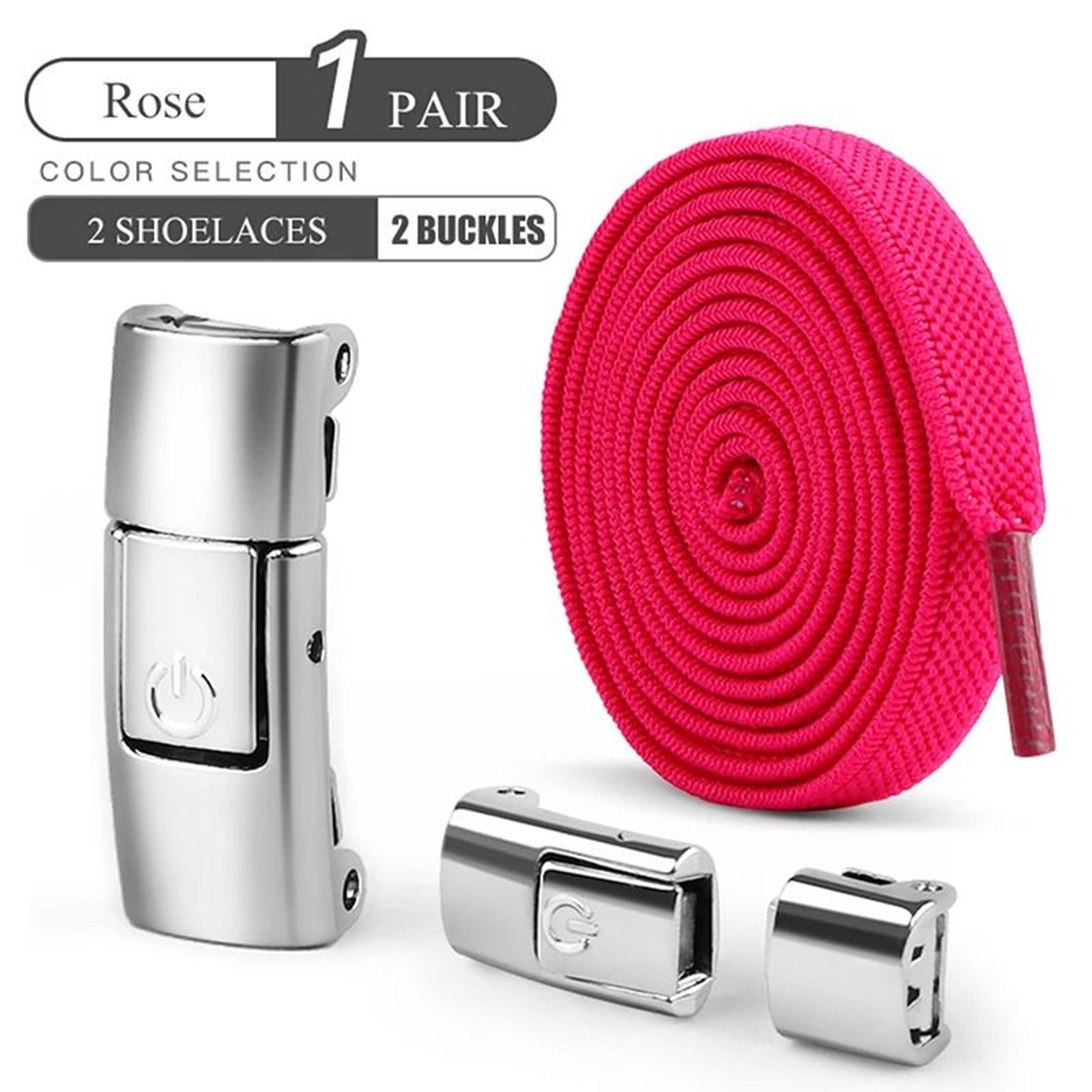 Universal 8mm Press Lock NoTie Elastic Shoelaces 14
