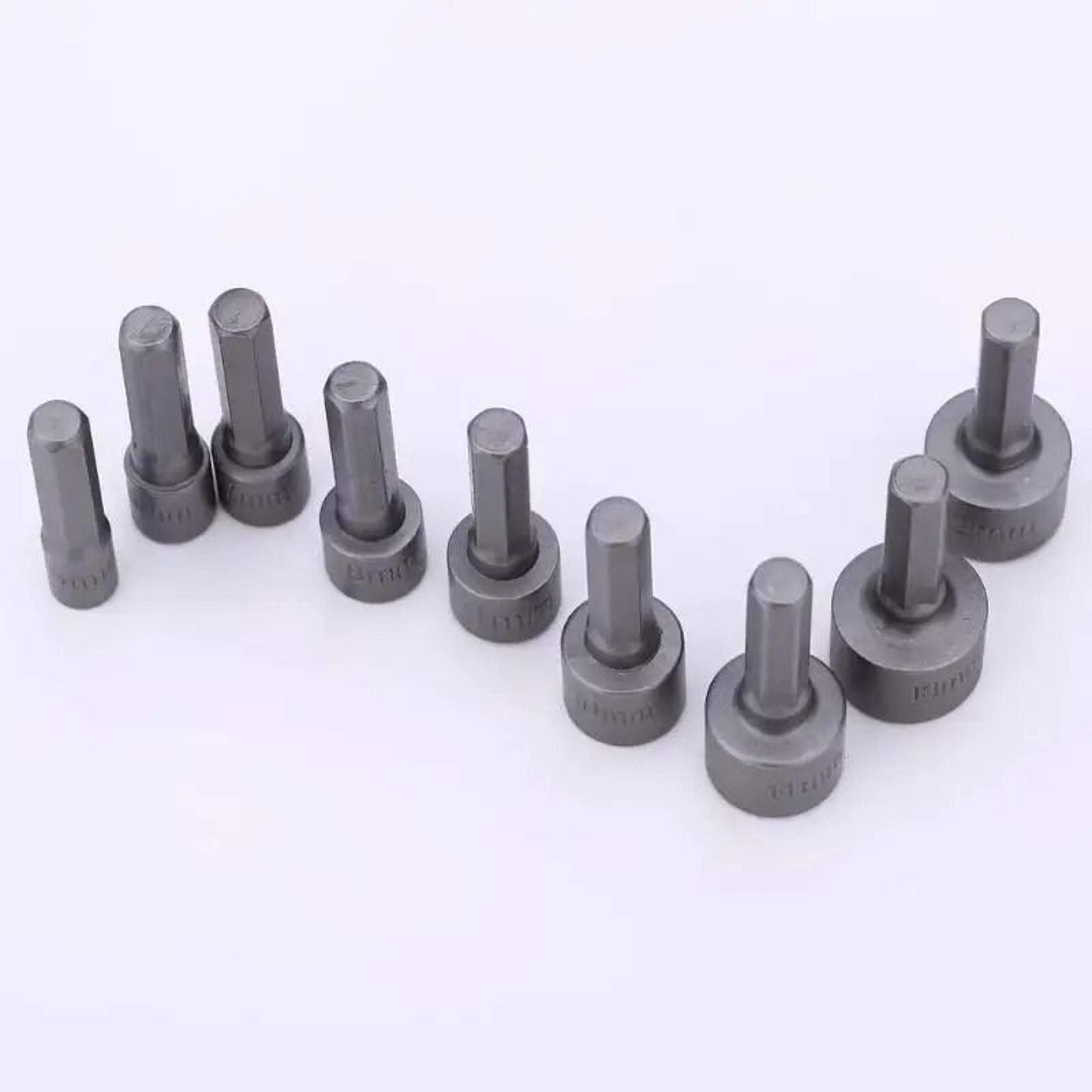 9Piece Universal Hex Socket Nut Driver Set 4