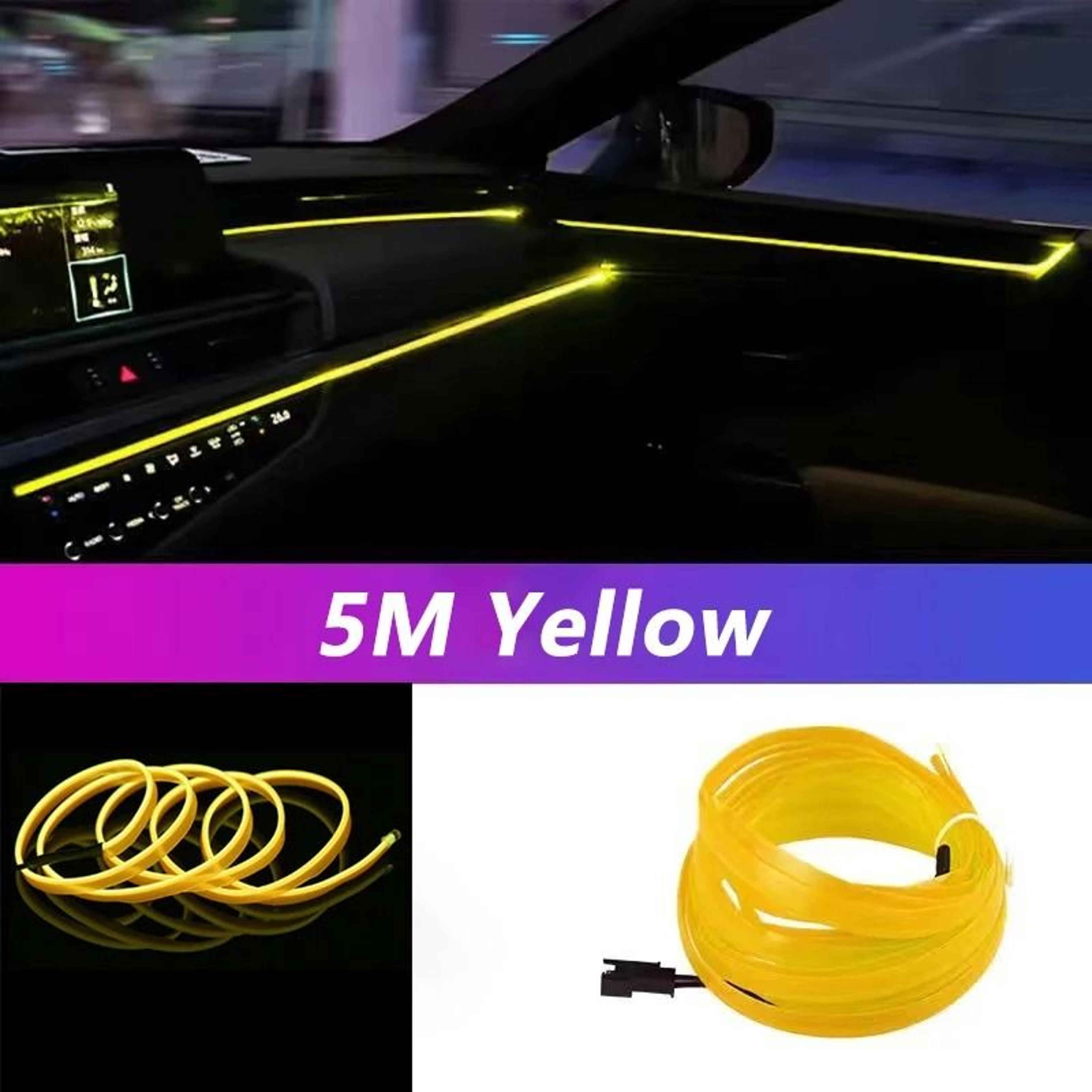 5M USB Interior LED Neon EL Wire Ambient Light 8