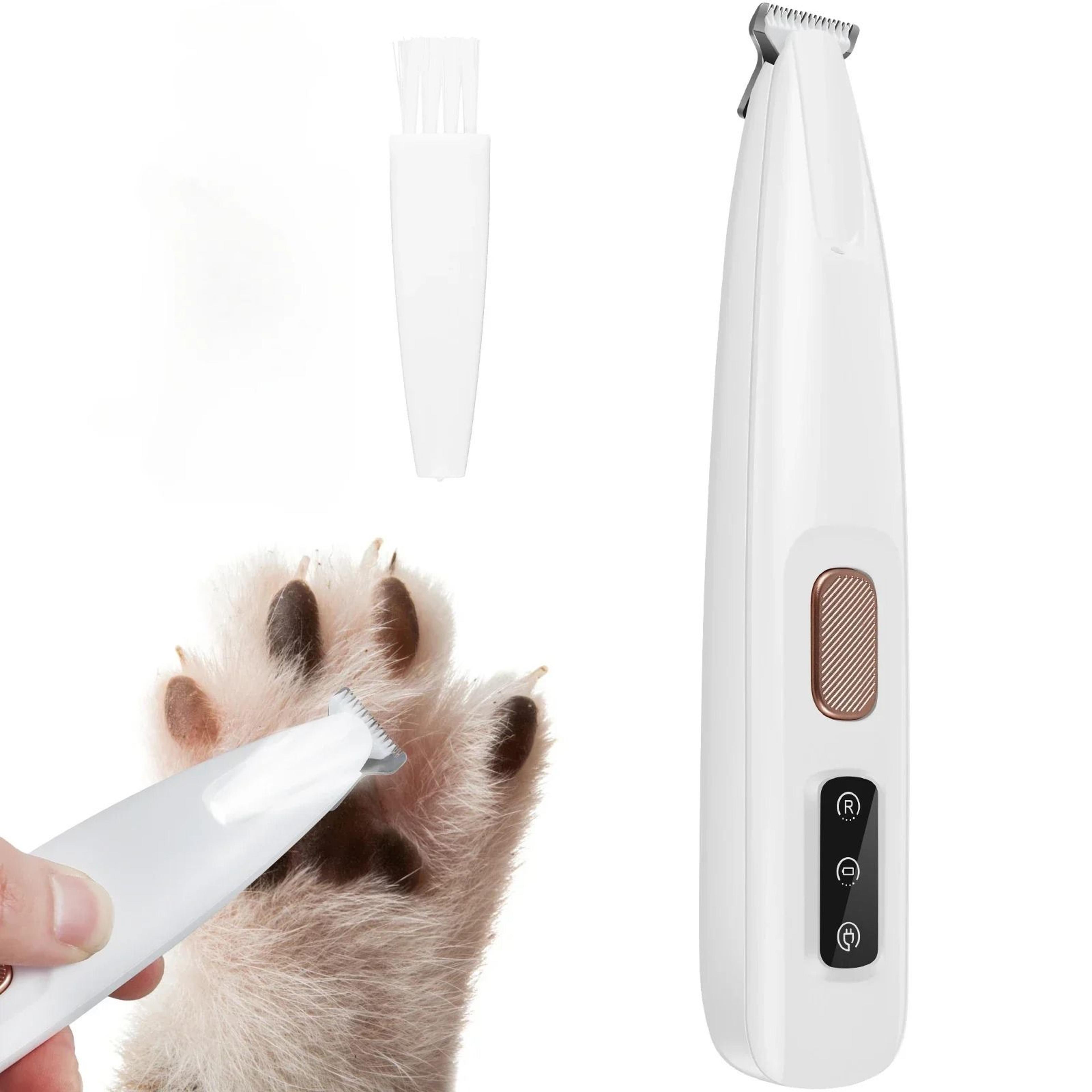 professional waterproof dog paw trimmer with led display