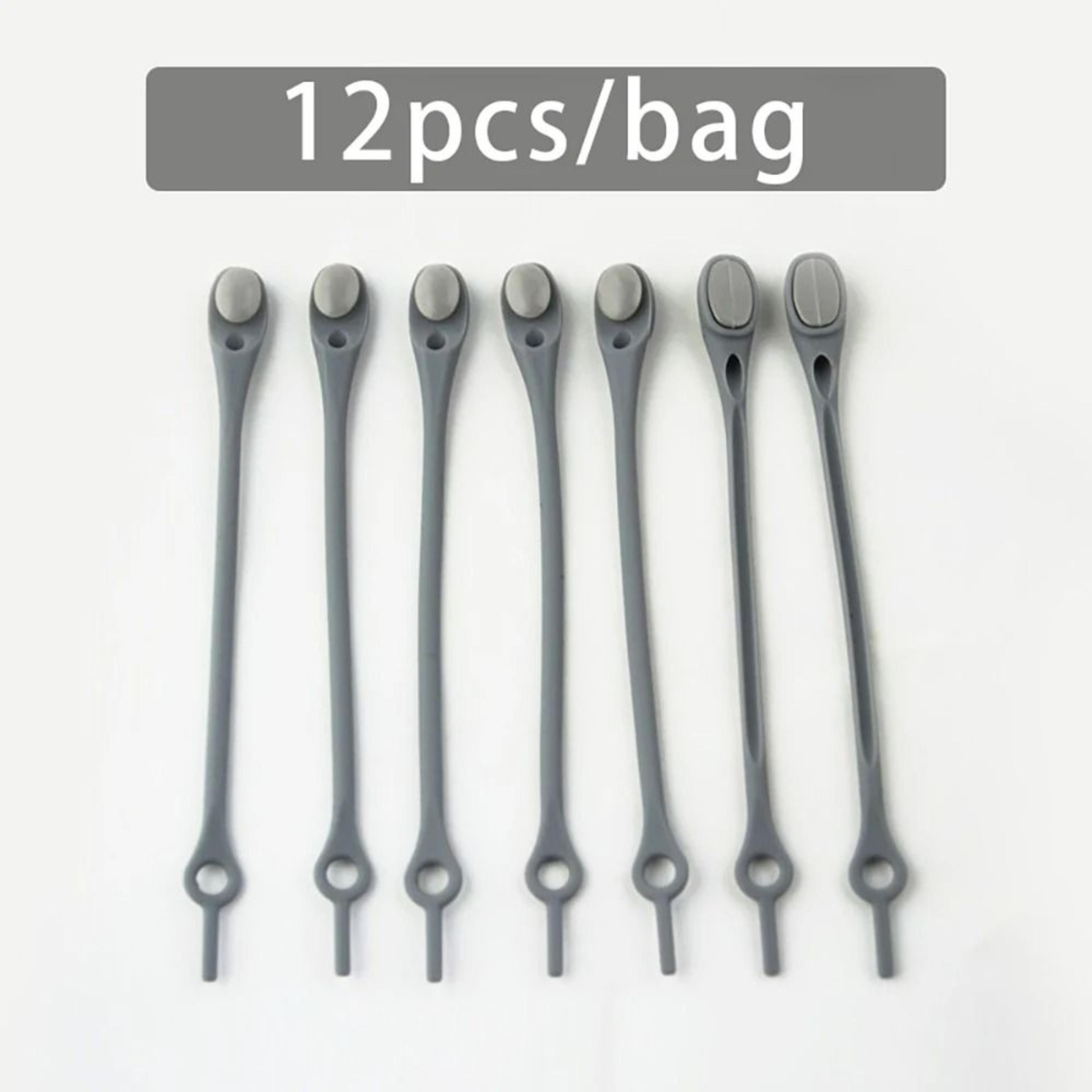 12Piece Elastic Silicone NoTie Shoelaces 8