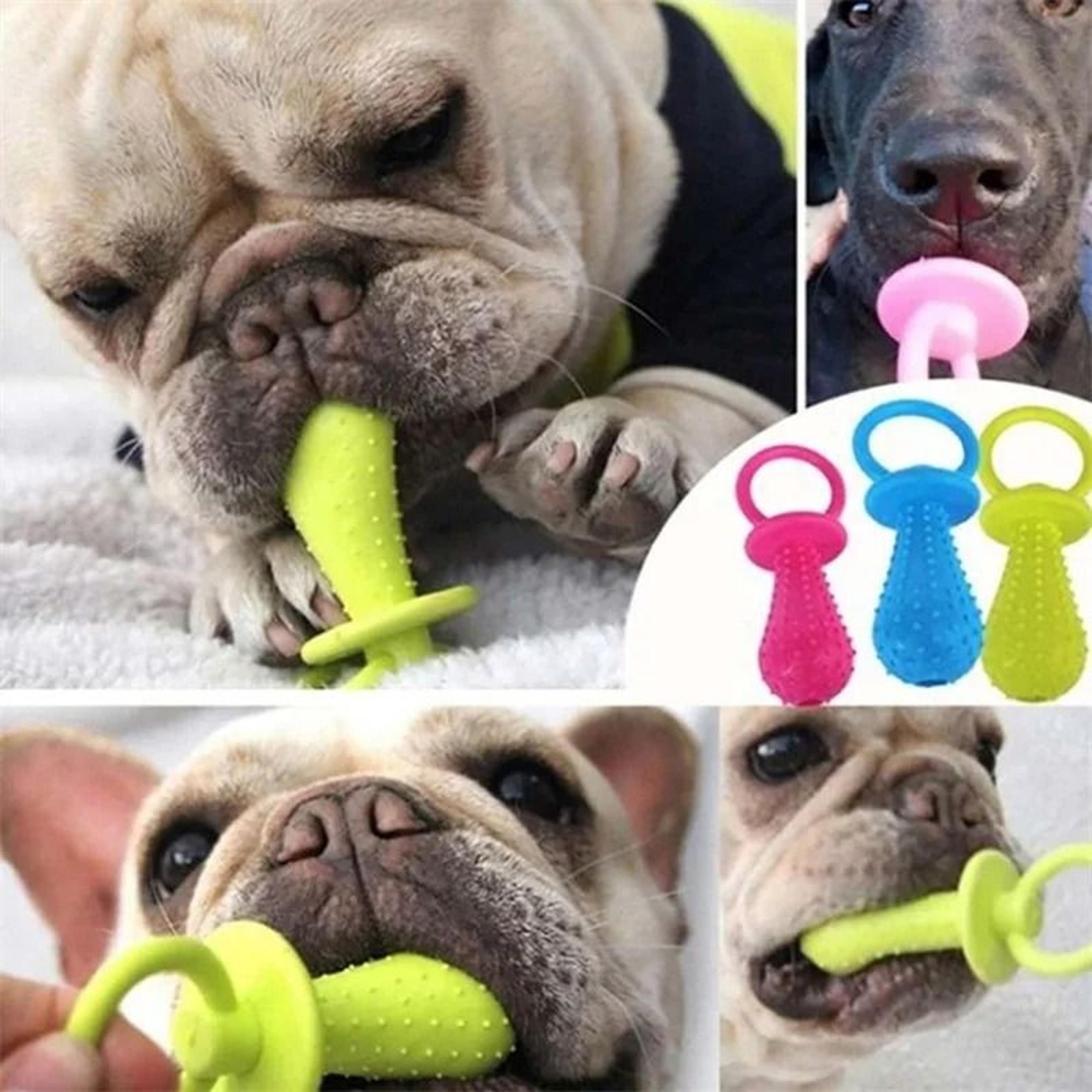 Interactive Pet Rubber Pacifier  Chew Toy 3
