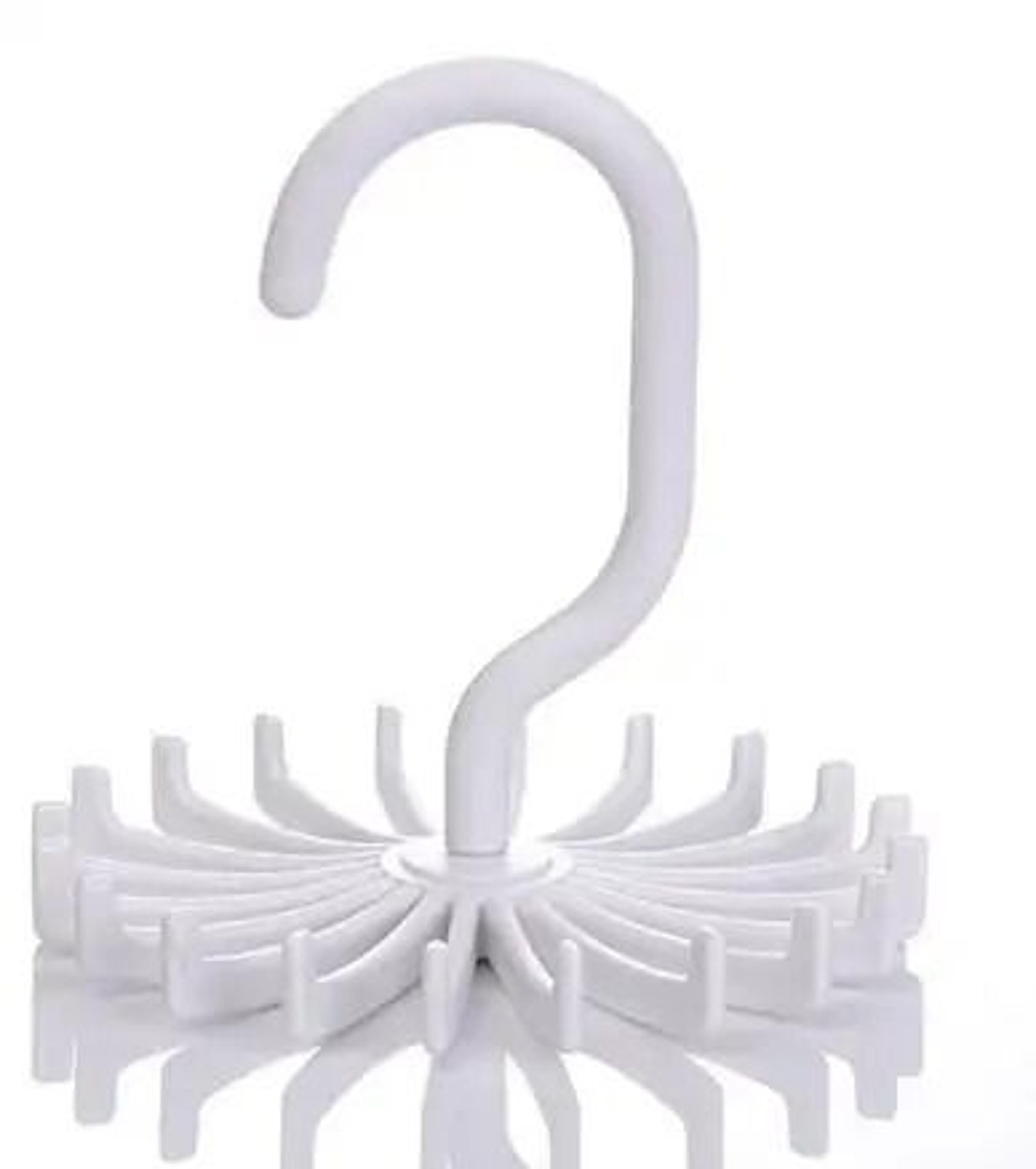 360 Rotatable 20Claw Tie  Belt Organizer 6