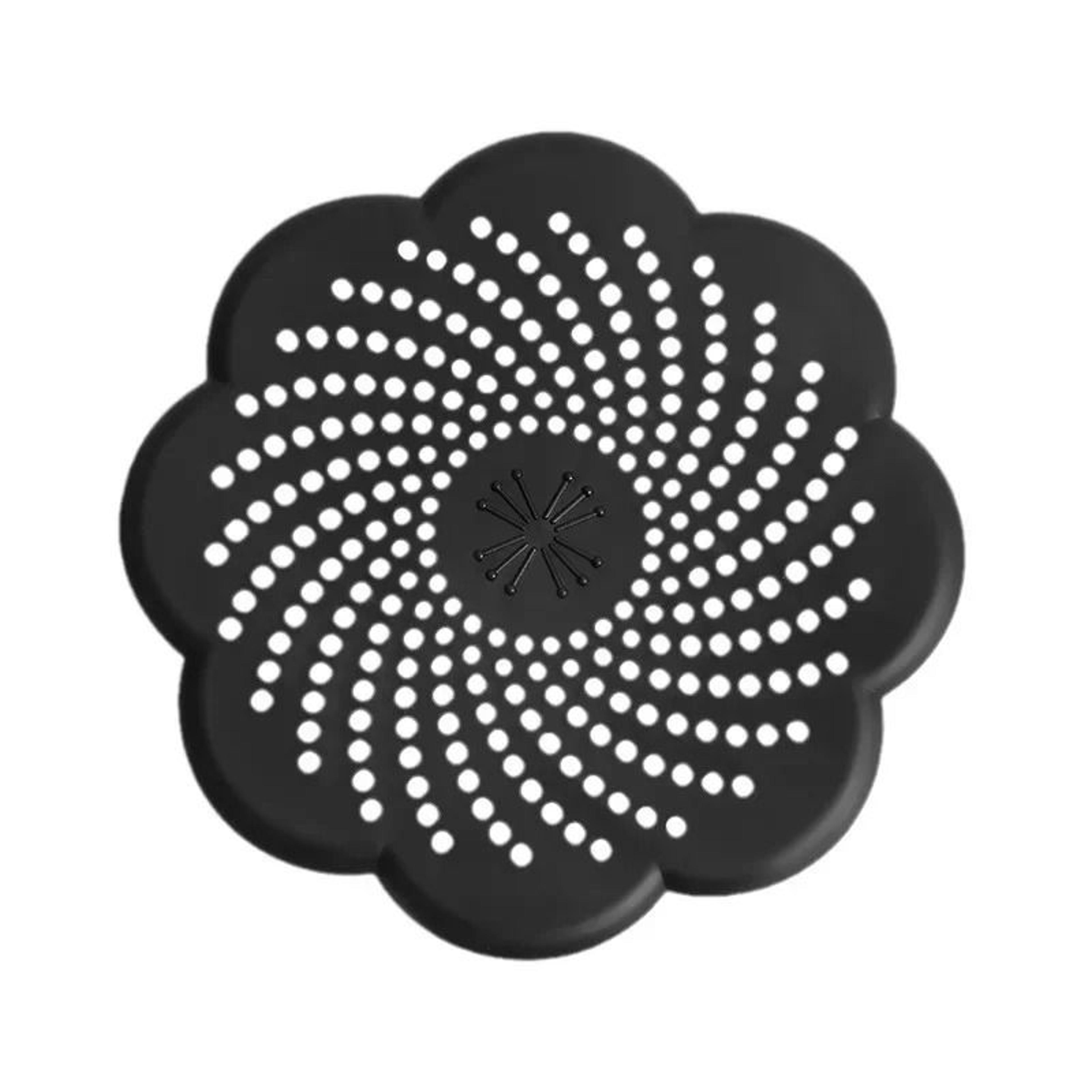 Professional FlowerShape Silicone Drain Cover  Hair Catcher 3