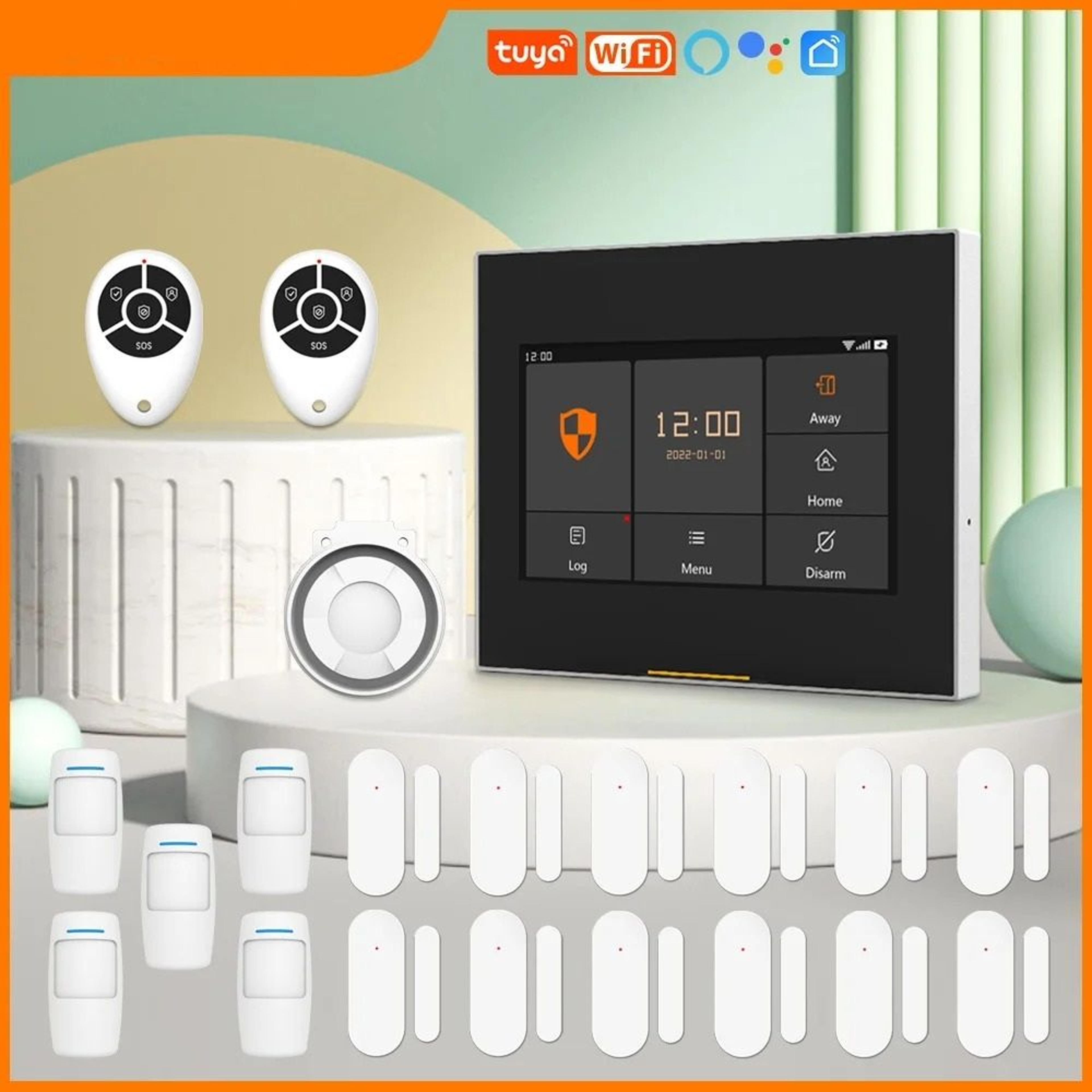 Smart WiFi Home Security Hub  43 Inch Touchscreen Protection Kit 0