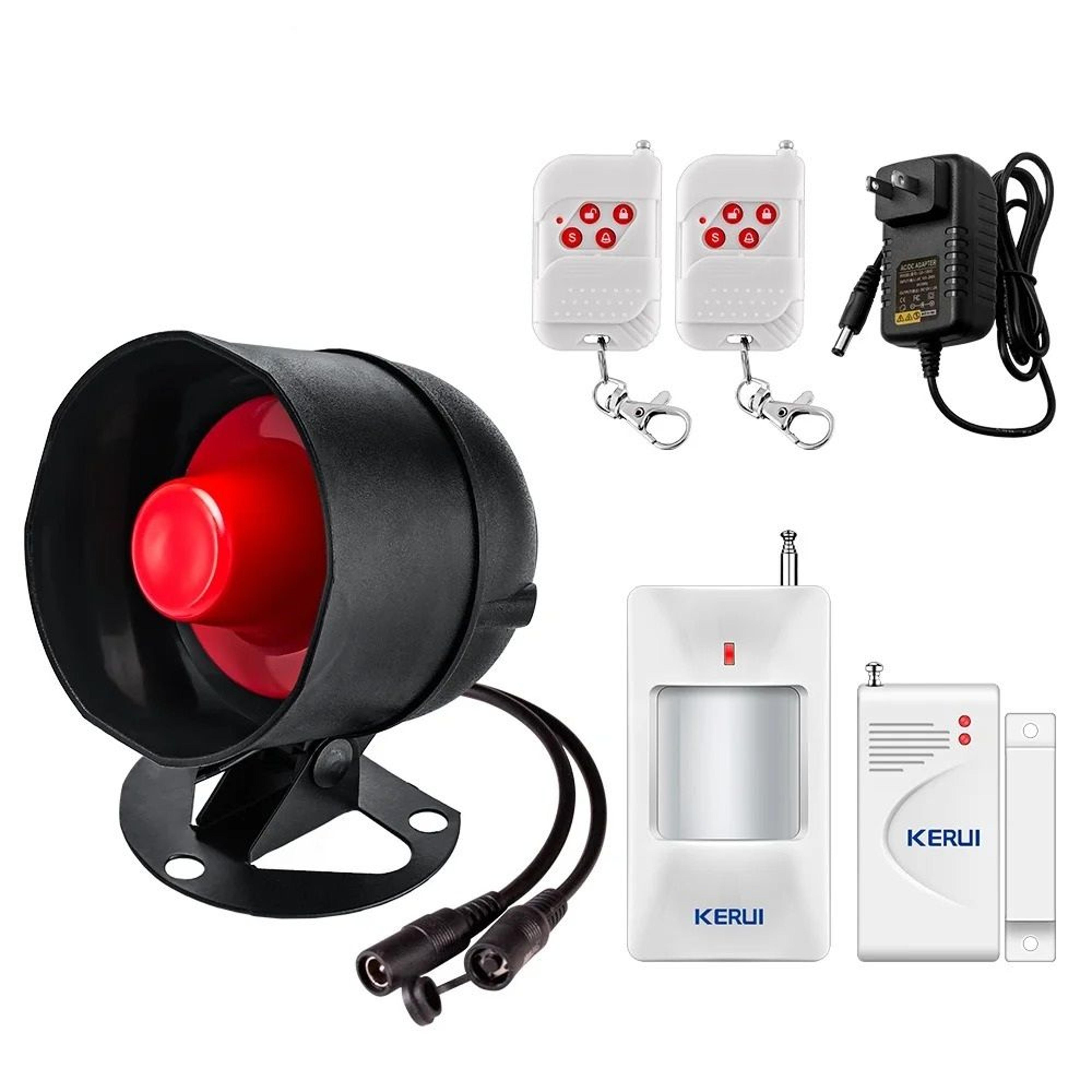 Standalone Wireless Motion Siren  EasySetup Home  Garage Security Alarm 7
