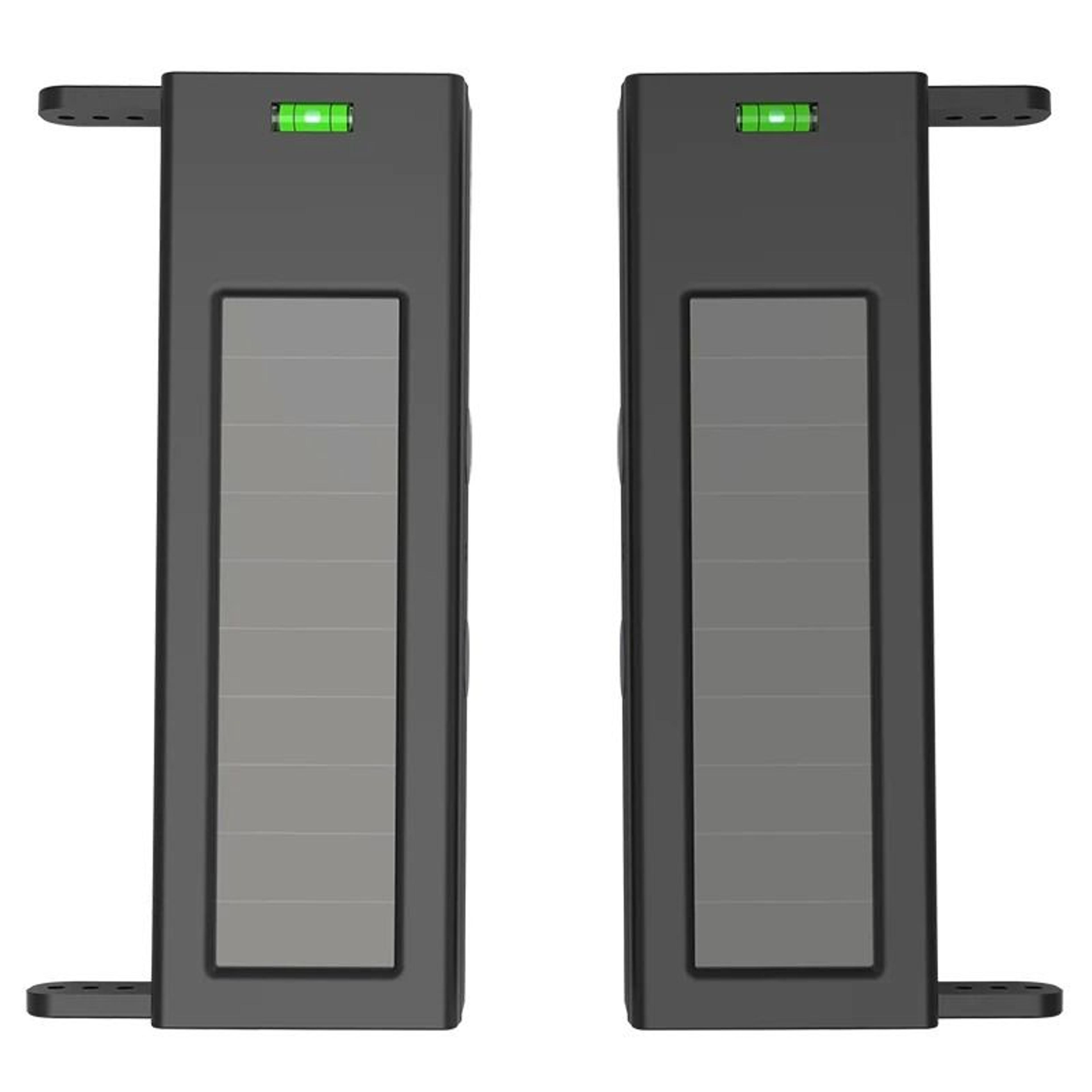 SolarPowered Infrared Beam Driveway Alarm  1300ft Wireless Perimeter Security 1