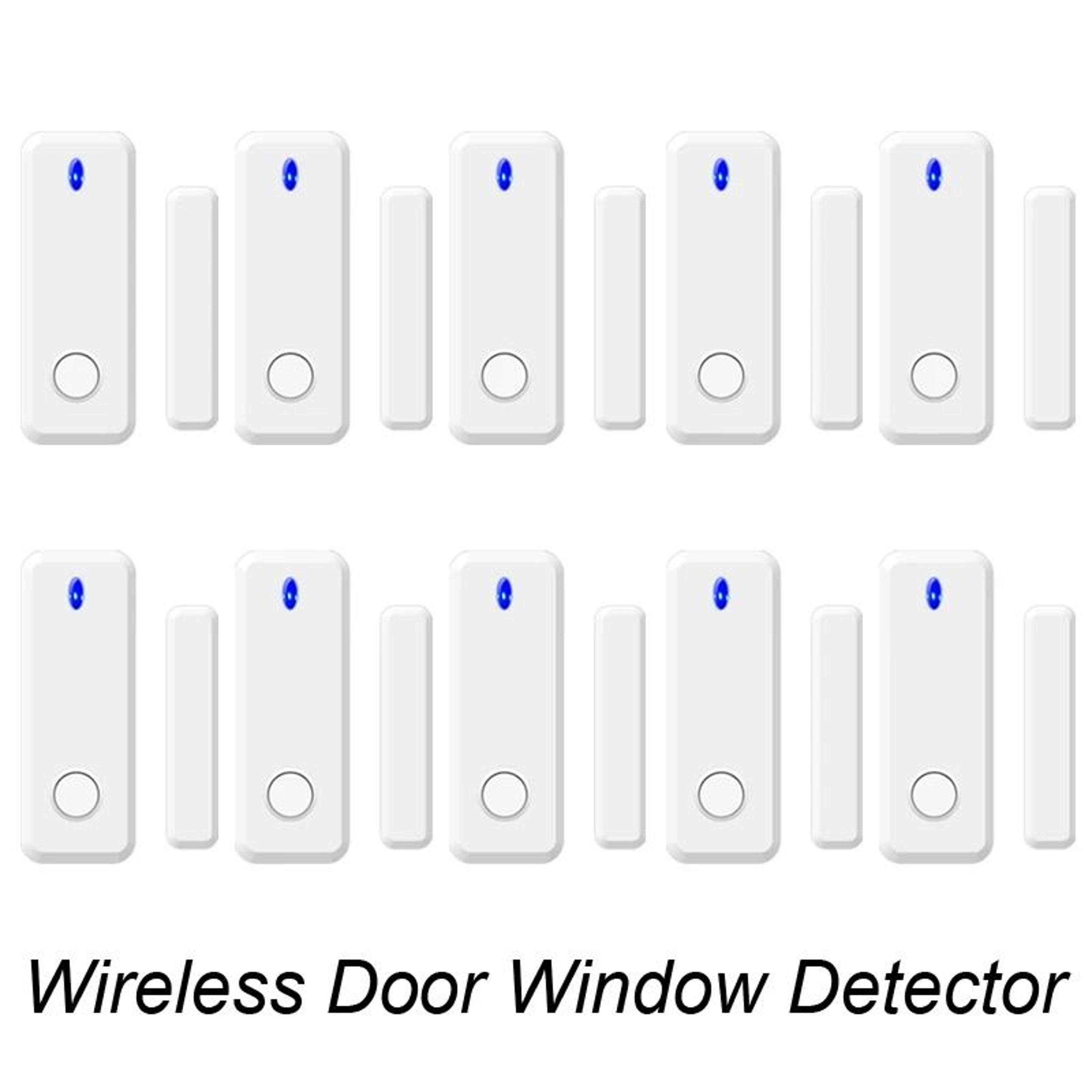 Universal Wireless Door  Window Sensor  Instant Entry Detection For Smart Security 1