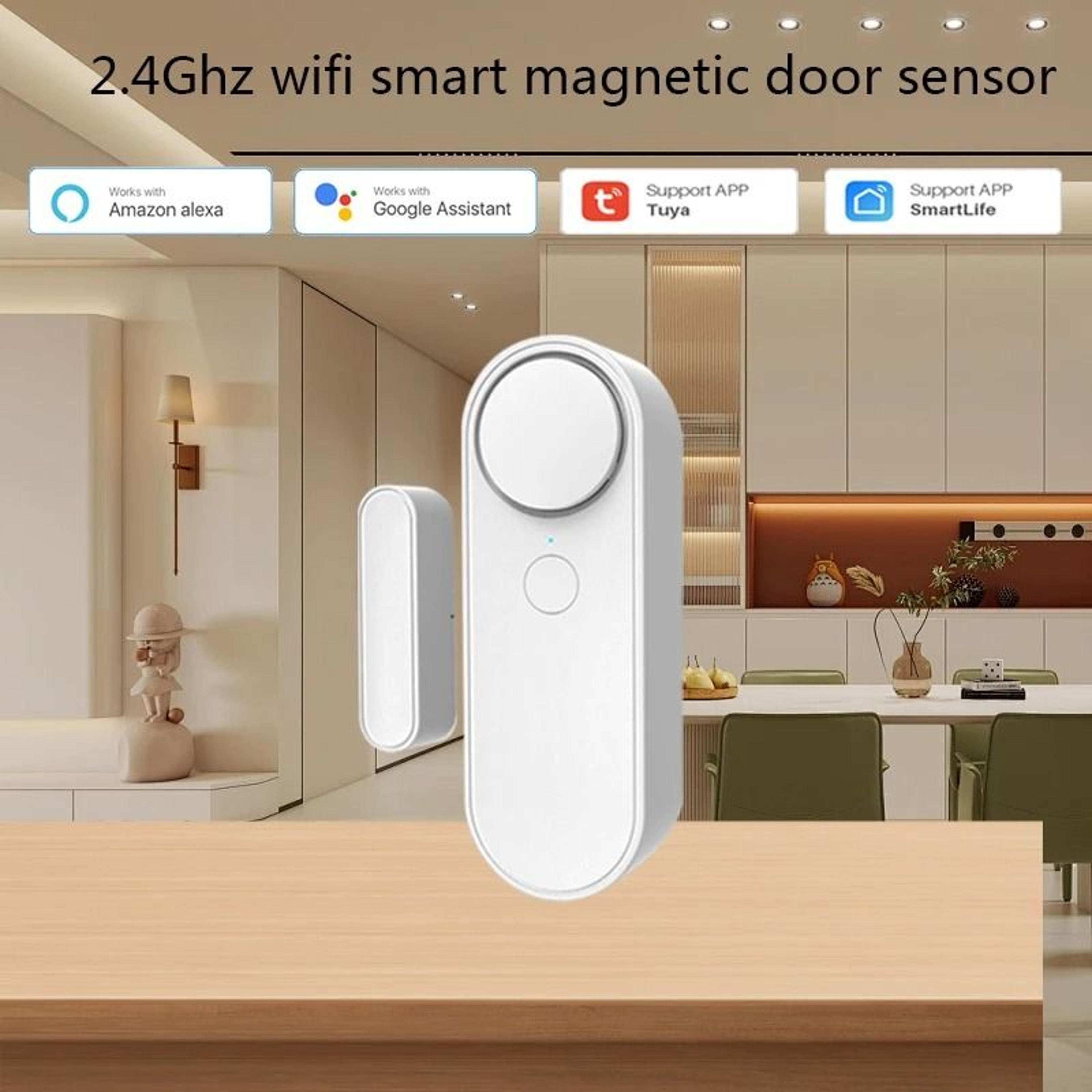 Smart WiFi Door  Window Siren  Independent Entry Alert System 5
