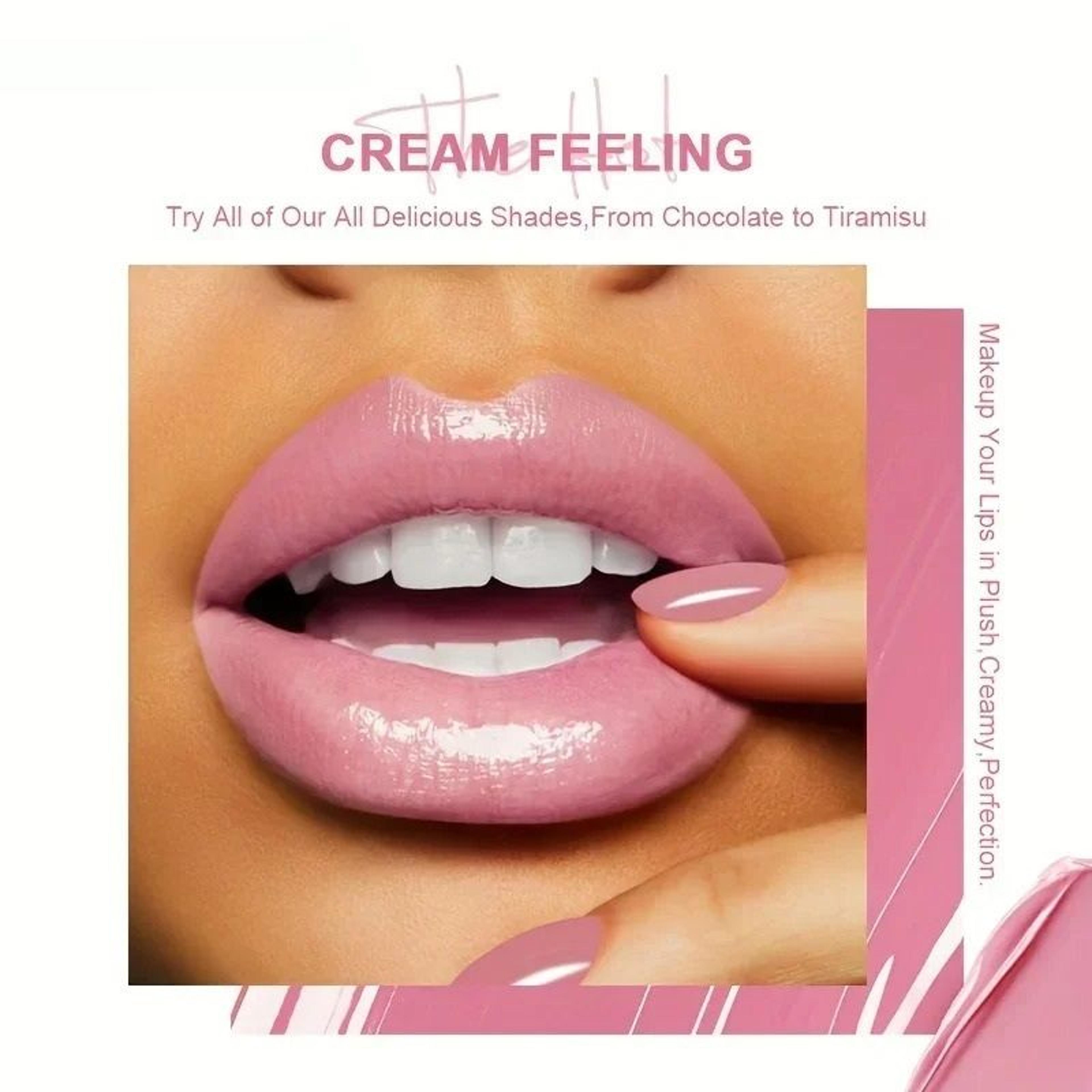 Hydrating Butter Gloss  NonSticky Nude Lip Finish With Essential Oils 5