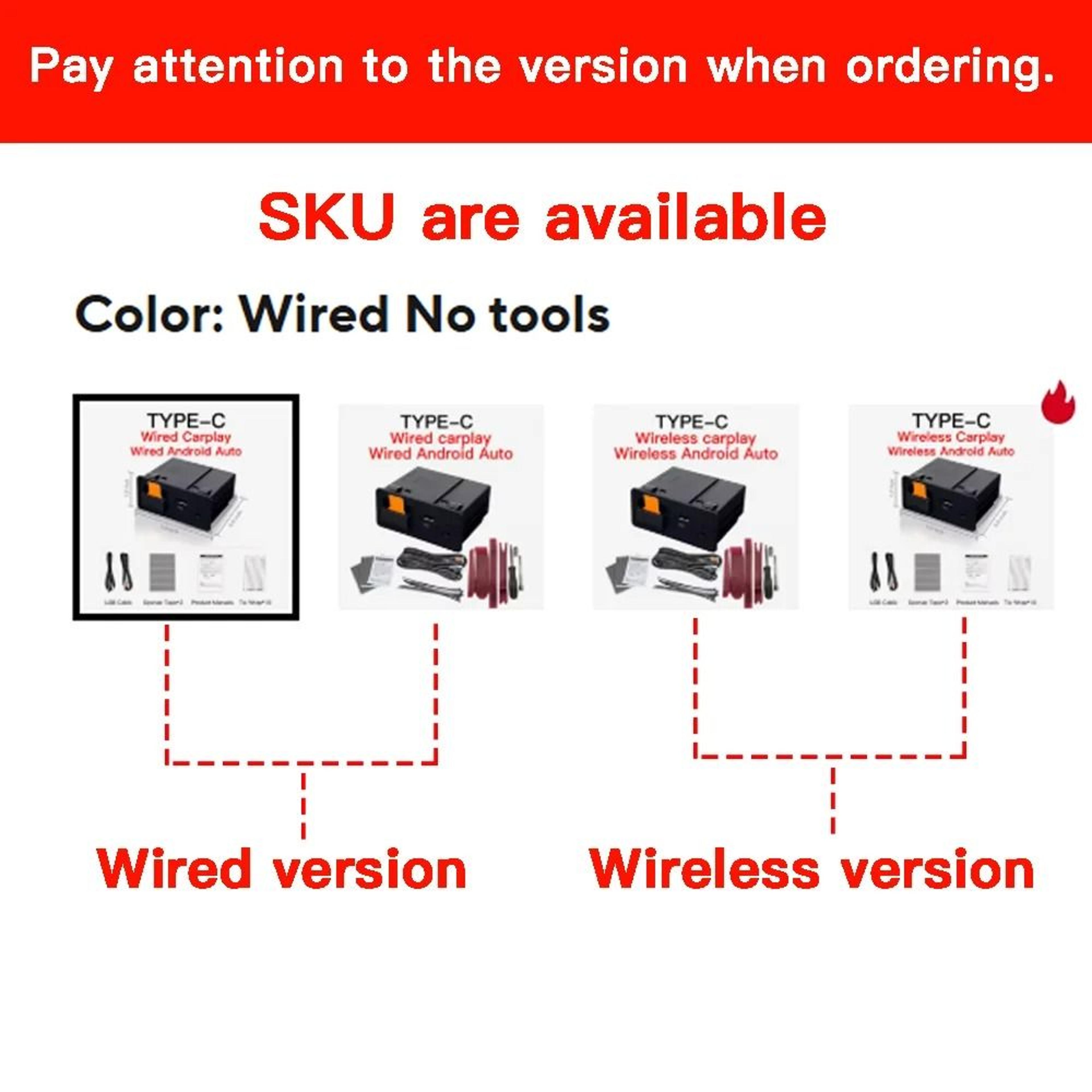 Wireless USBC CarPlay  Android Auto Retrofit Kit  PremiumStyle Hub For Mazda 2 3 6 CX3 CX5 CX9 MX5 1