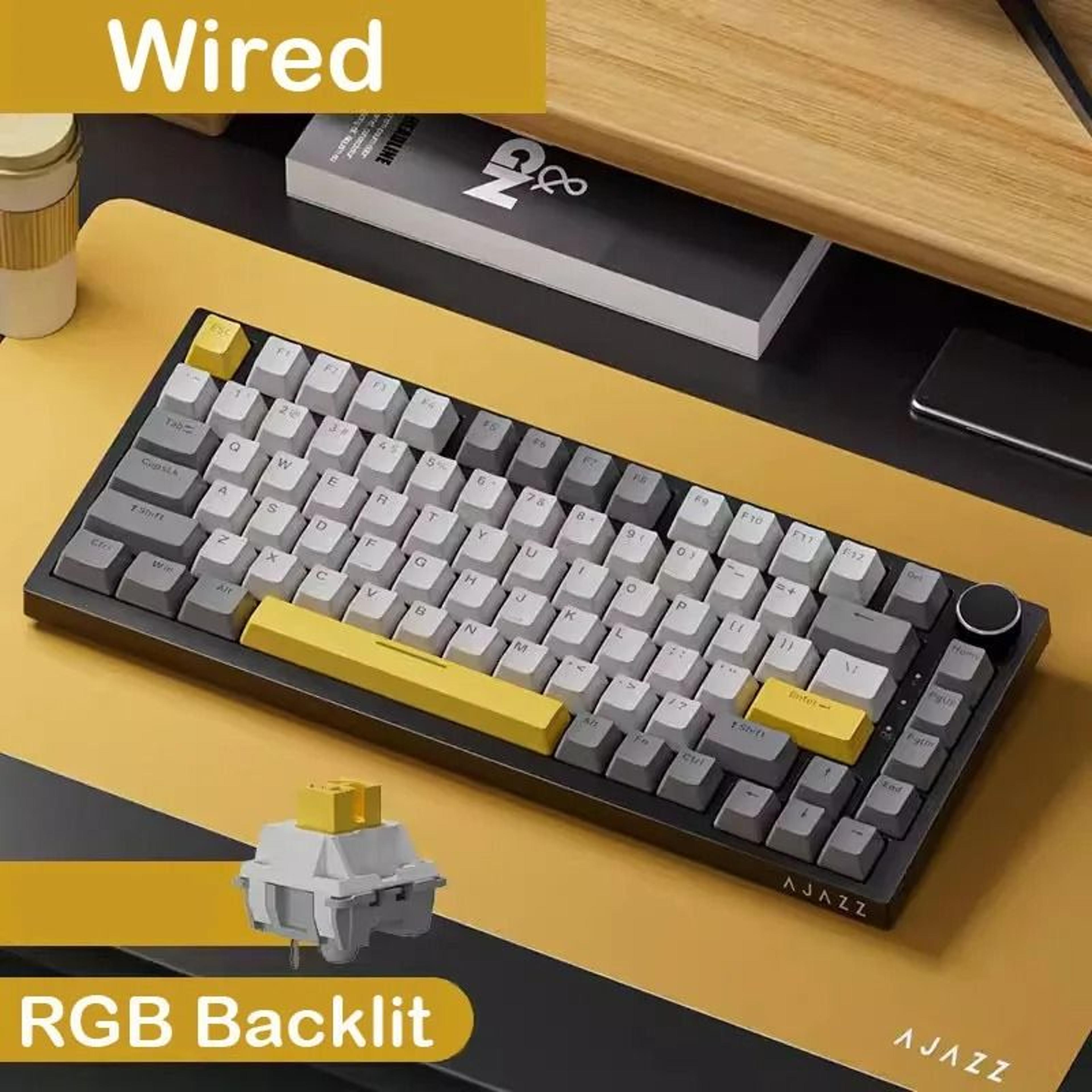 Compact Mechanical Keyboard  TriMode Connectivity  HotSwappable Switches 3