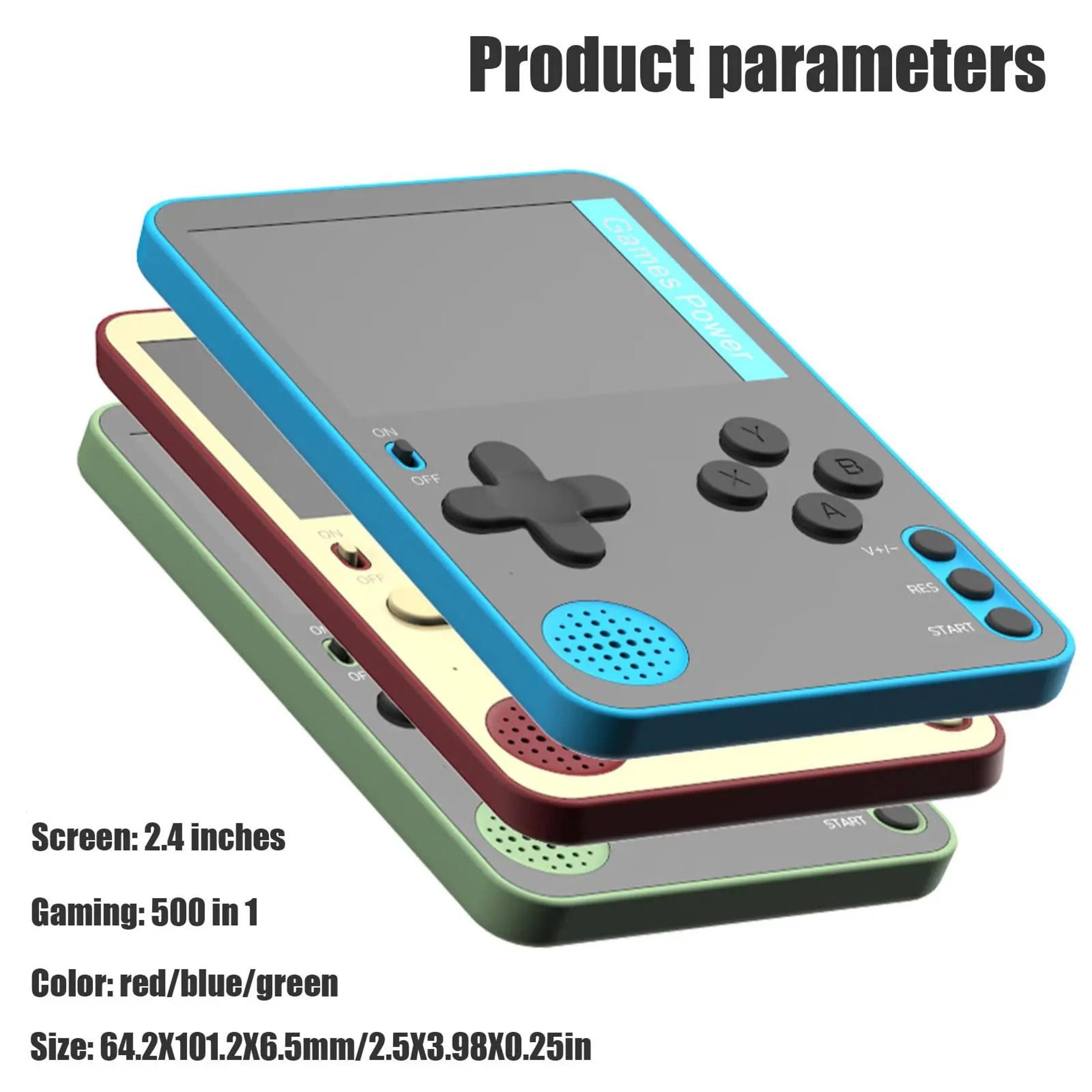 Retro Handheld Game Console  500in1 Classic Portable Mini Video Game System 5