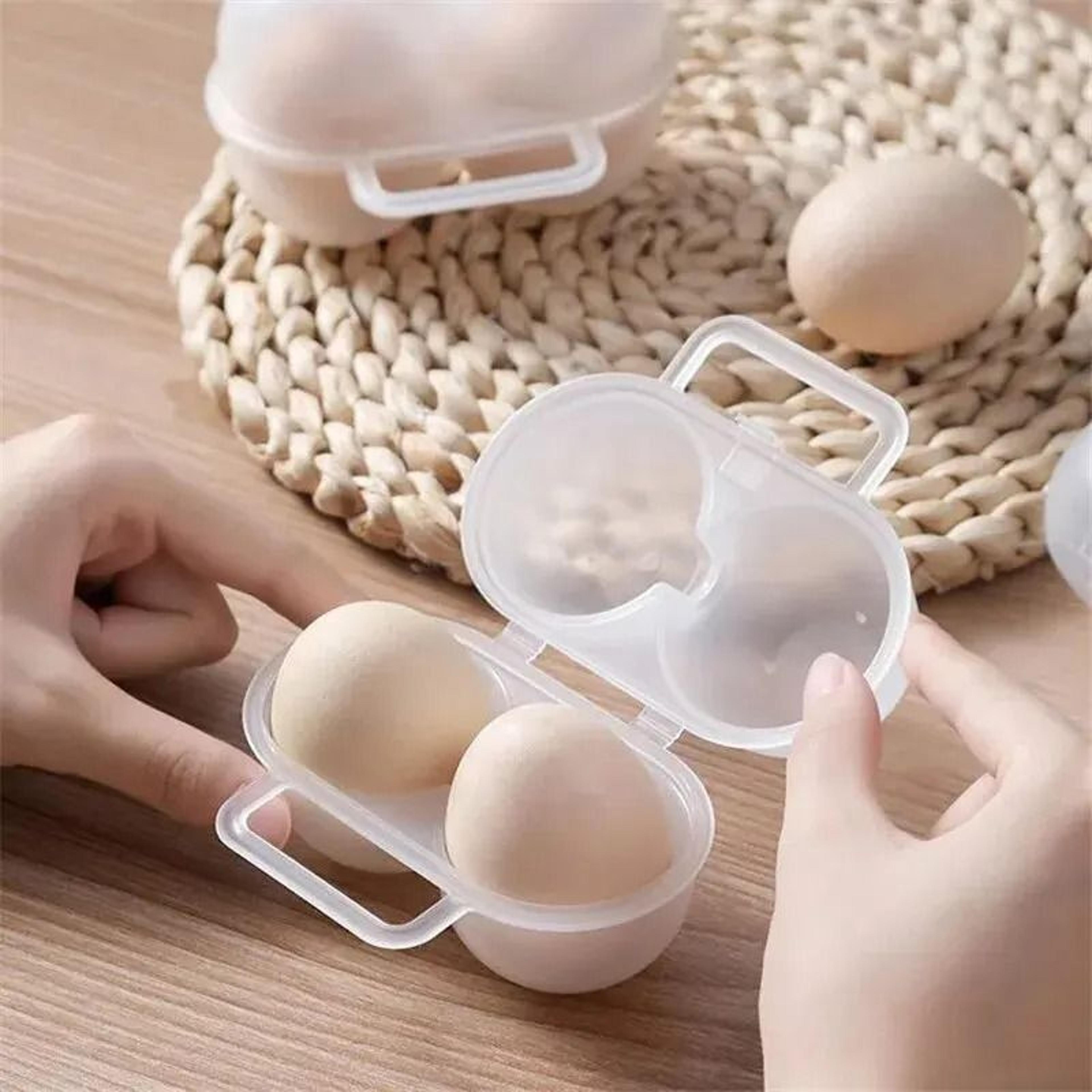 2Cell Outdoor Portable Egg Box  ShockAbsorbing  AntiDrop Storage 0