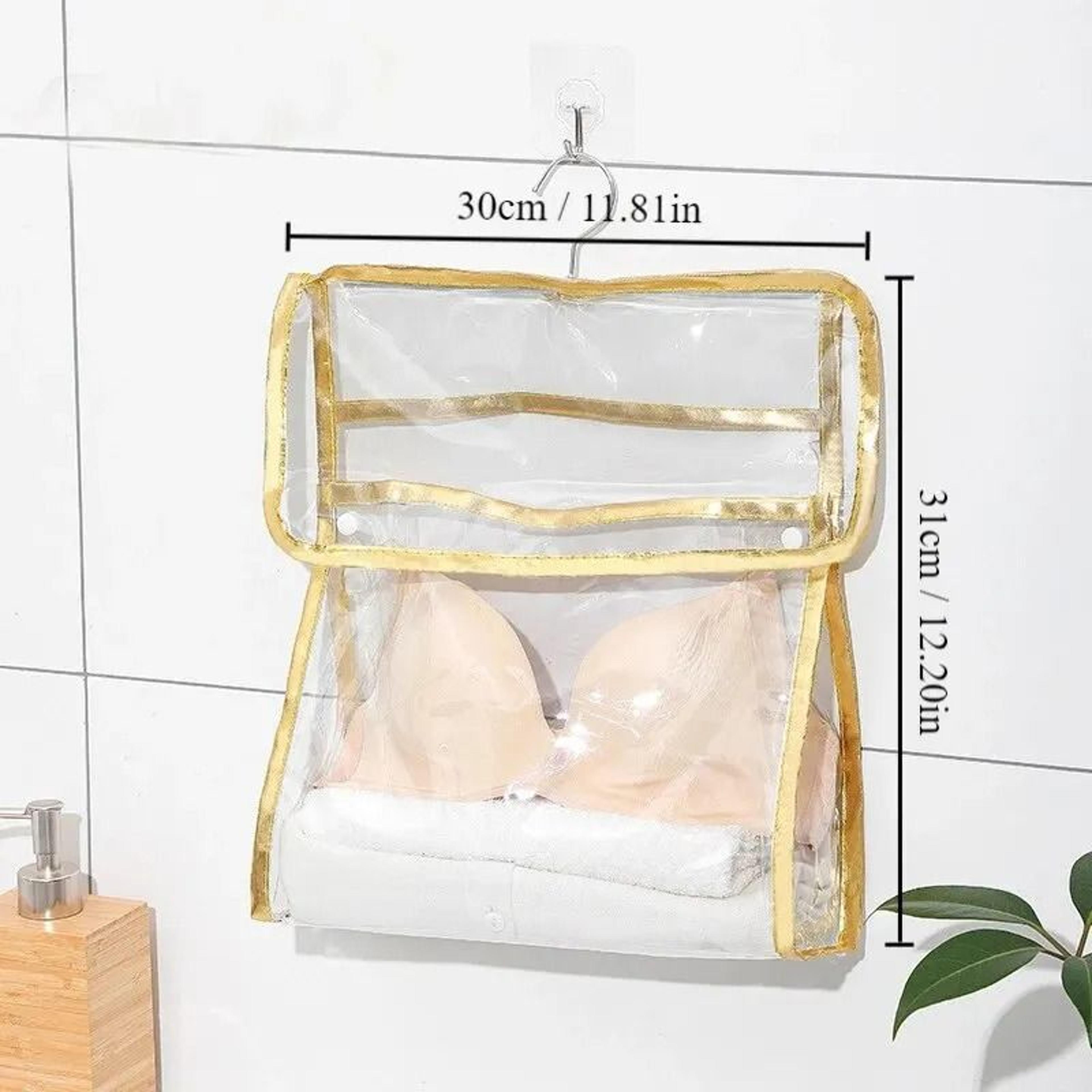 Waterproof Hanging Bathroom Bag  Transparent Storage For Clothing  Tech 11
