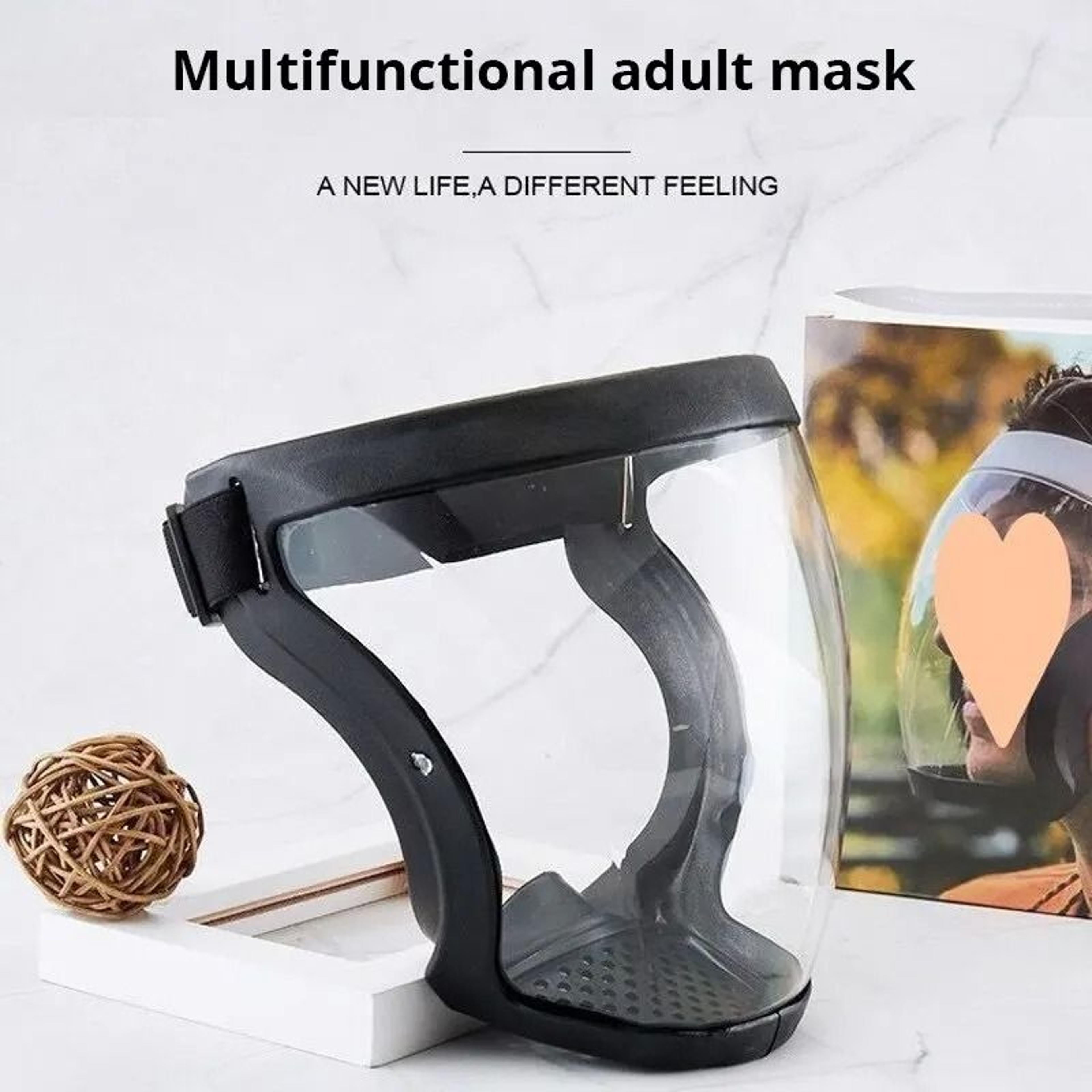 HD Transparent Safety Face Shield  Full Protection AntiFog  AntiSplash Mask 1
