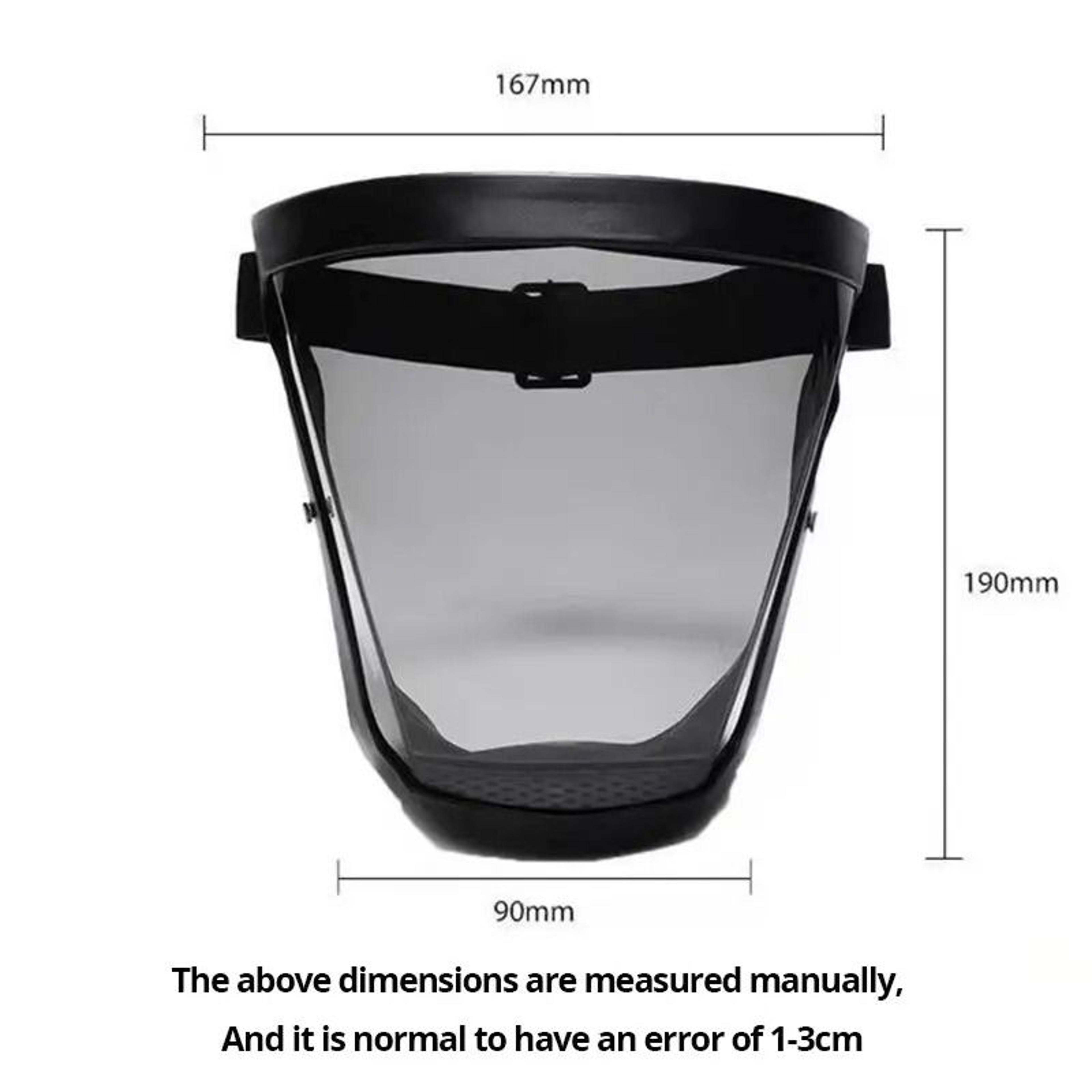 HD Transparent Safety Face Shield  Full Protection AntiFog  AntiSplash Mask 6
