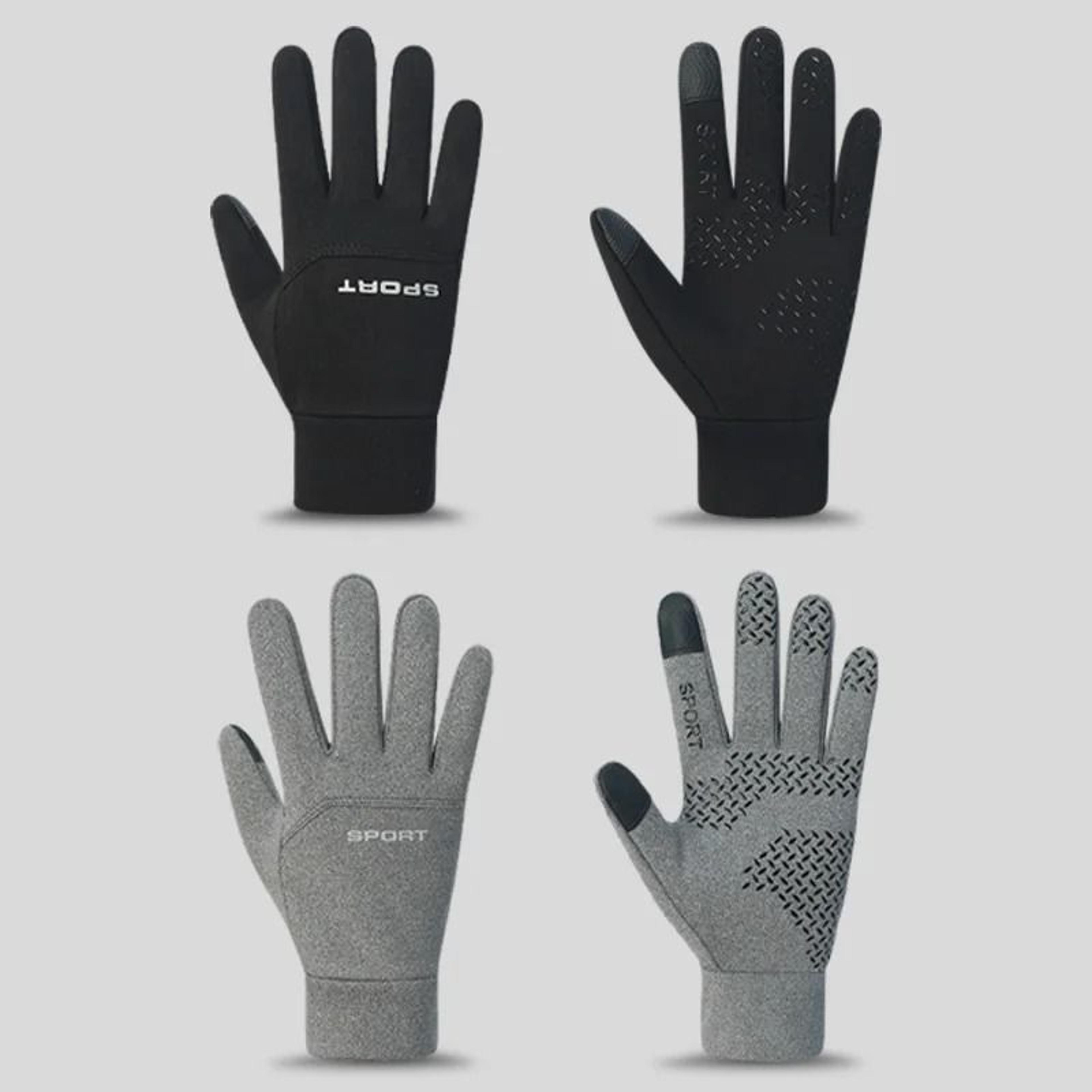 Thermal Football  Outdoor Sports Gloves  Waterproof HighDensity Nylon Grip 2