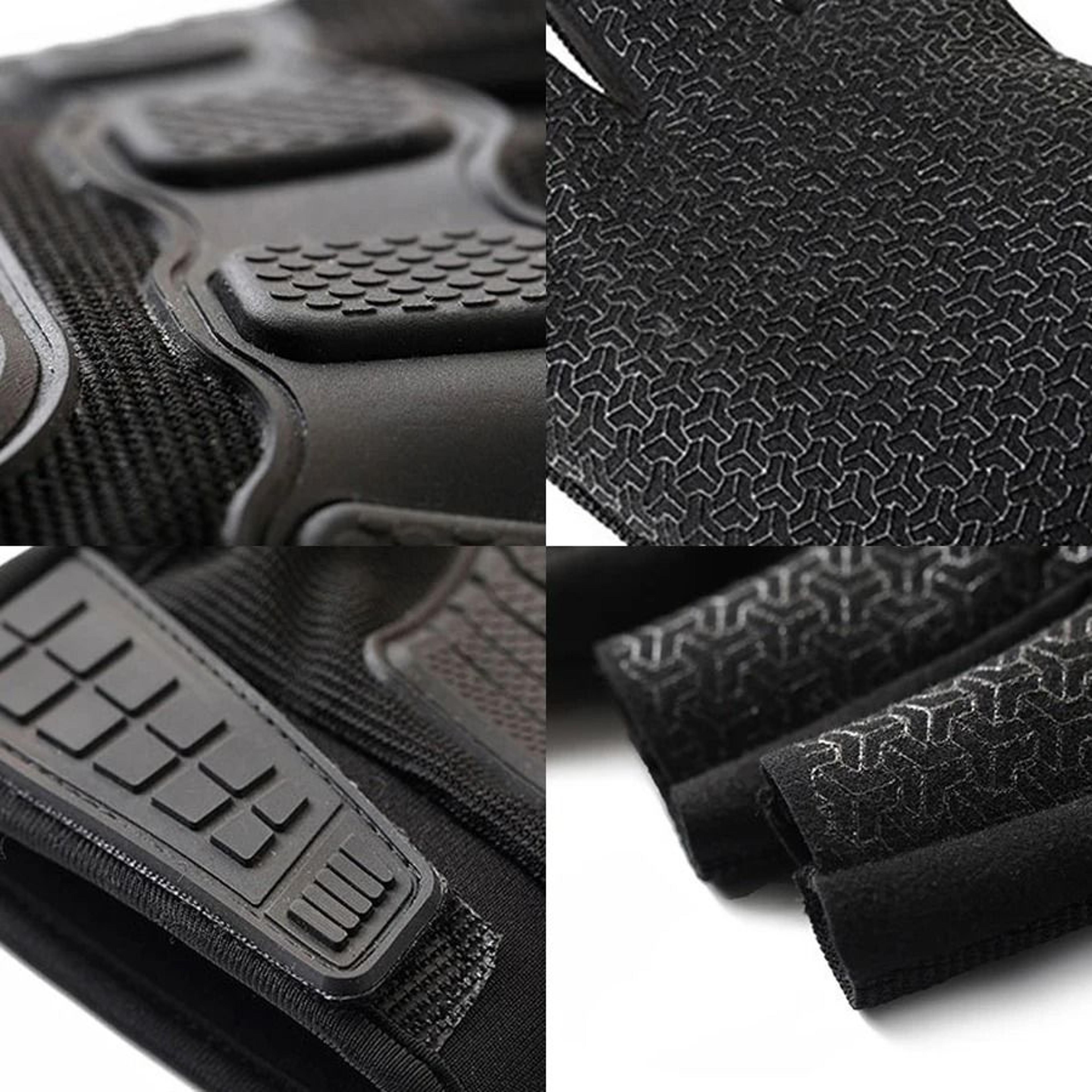 Tactical Fingerless Gloves  Outdoor Climbing  Training AntiSlip Protection 2