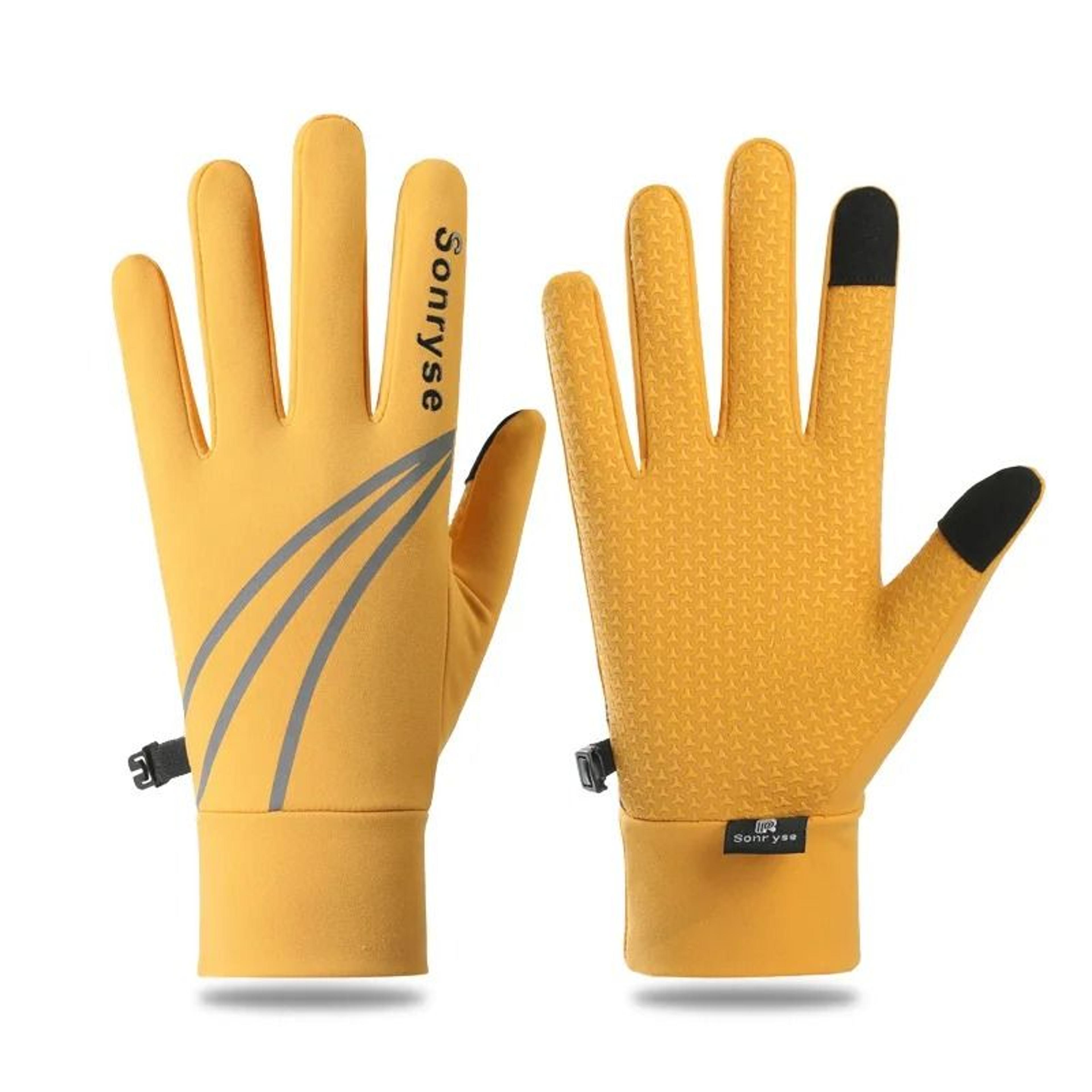 Winter Cycling Gloves  Waterproof Fleece Thermal Riding Gear 9