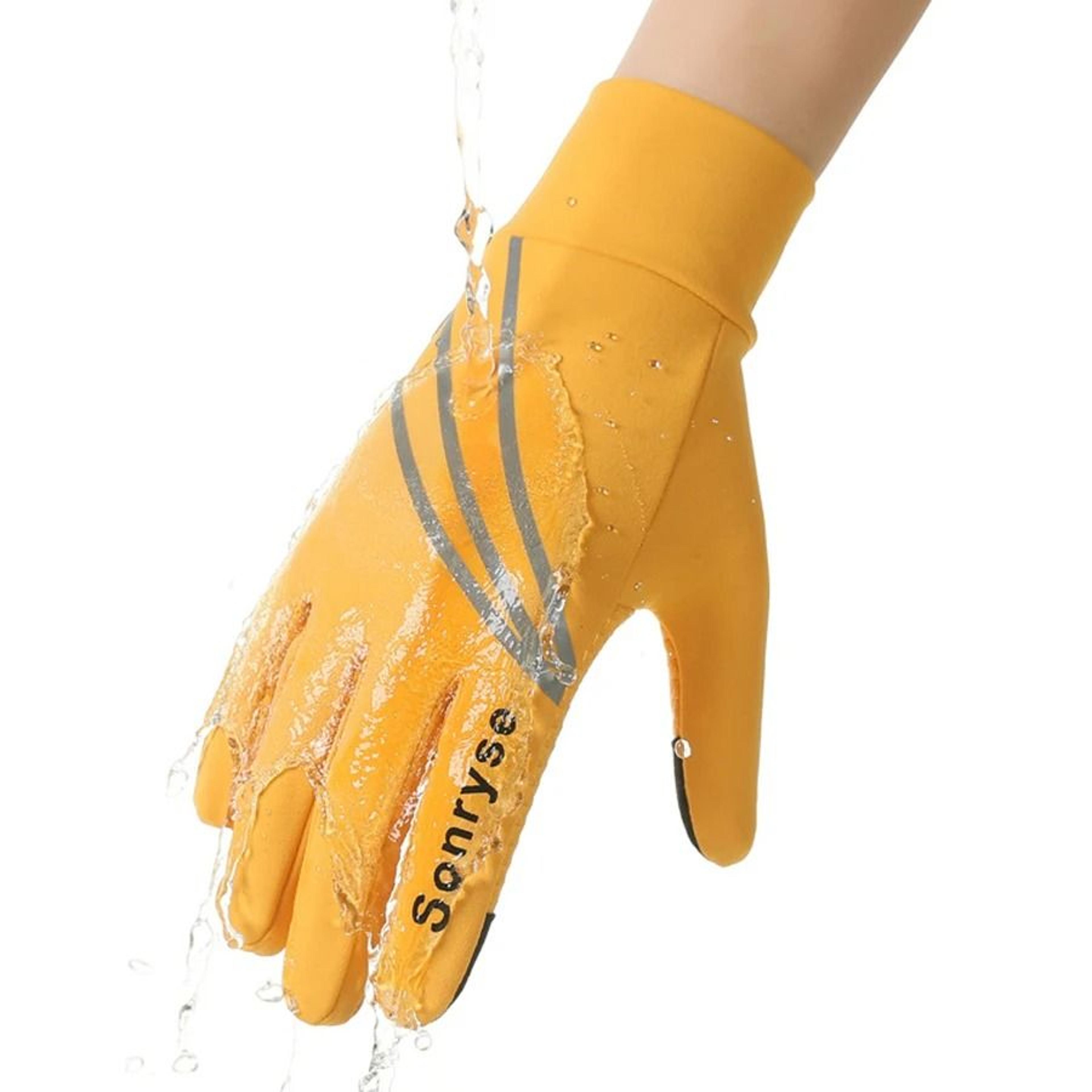 Winter Cycling Gloves  Waterproof Fleece Thermal Riding Gear 2