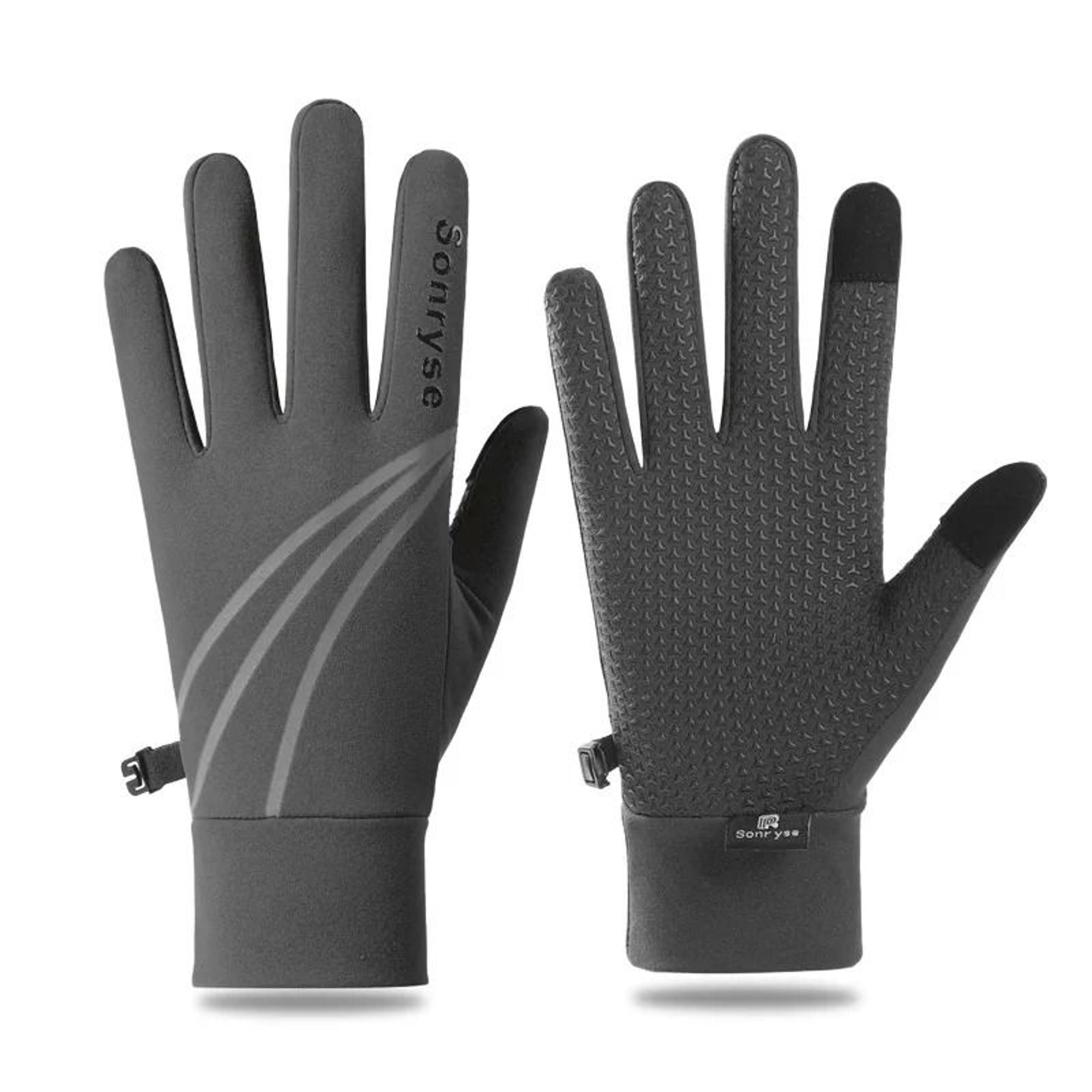 Winter Cycling Gloves  Waterproof Fleece Thermal Riding Gear 6