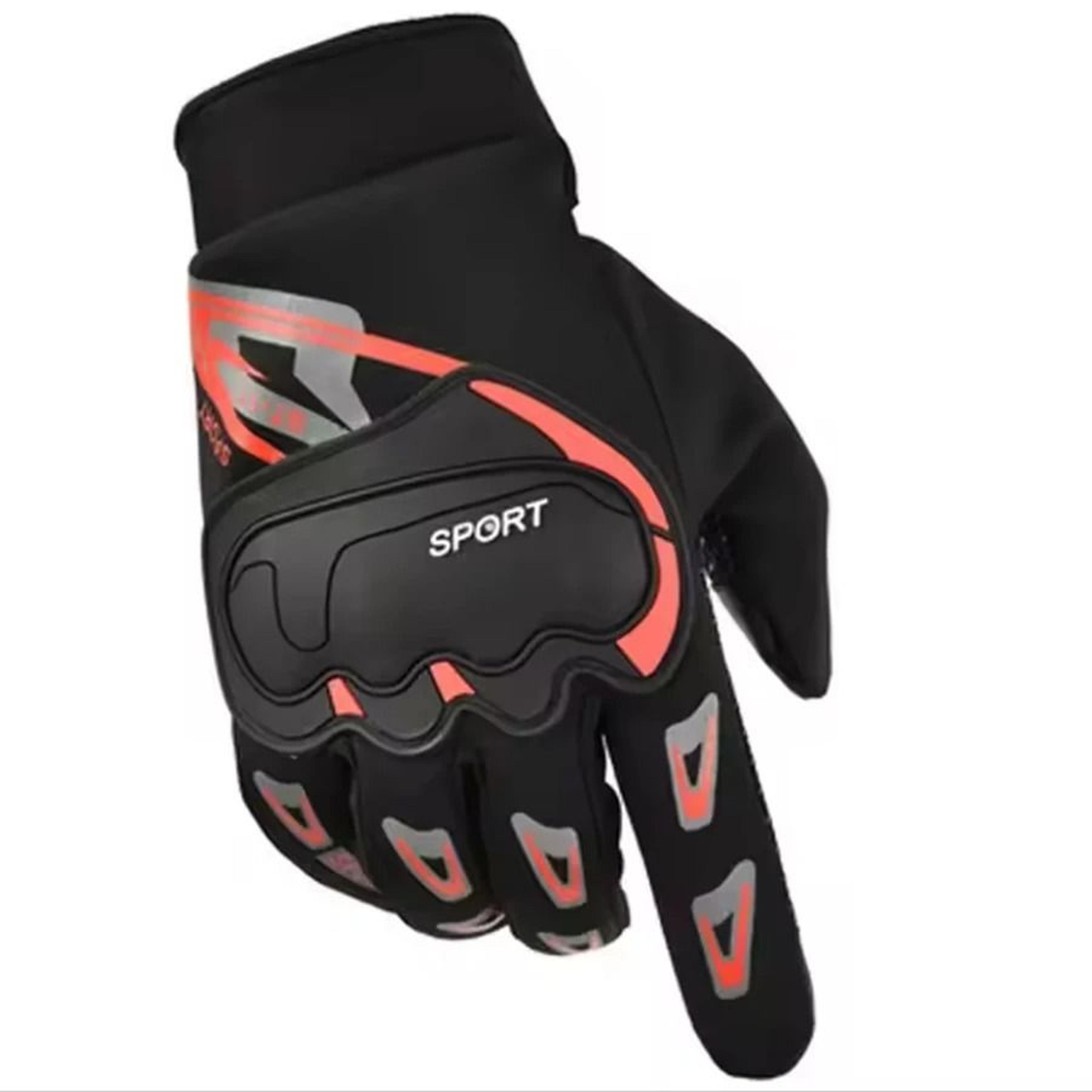 Breathable FullFinger Mesh Touchscreen Motorcycle Gloves 6