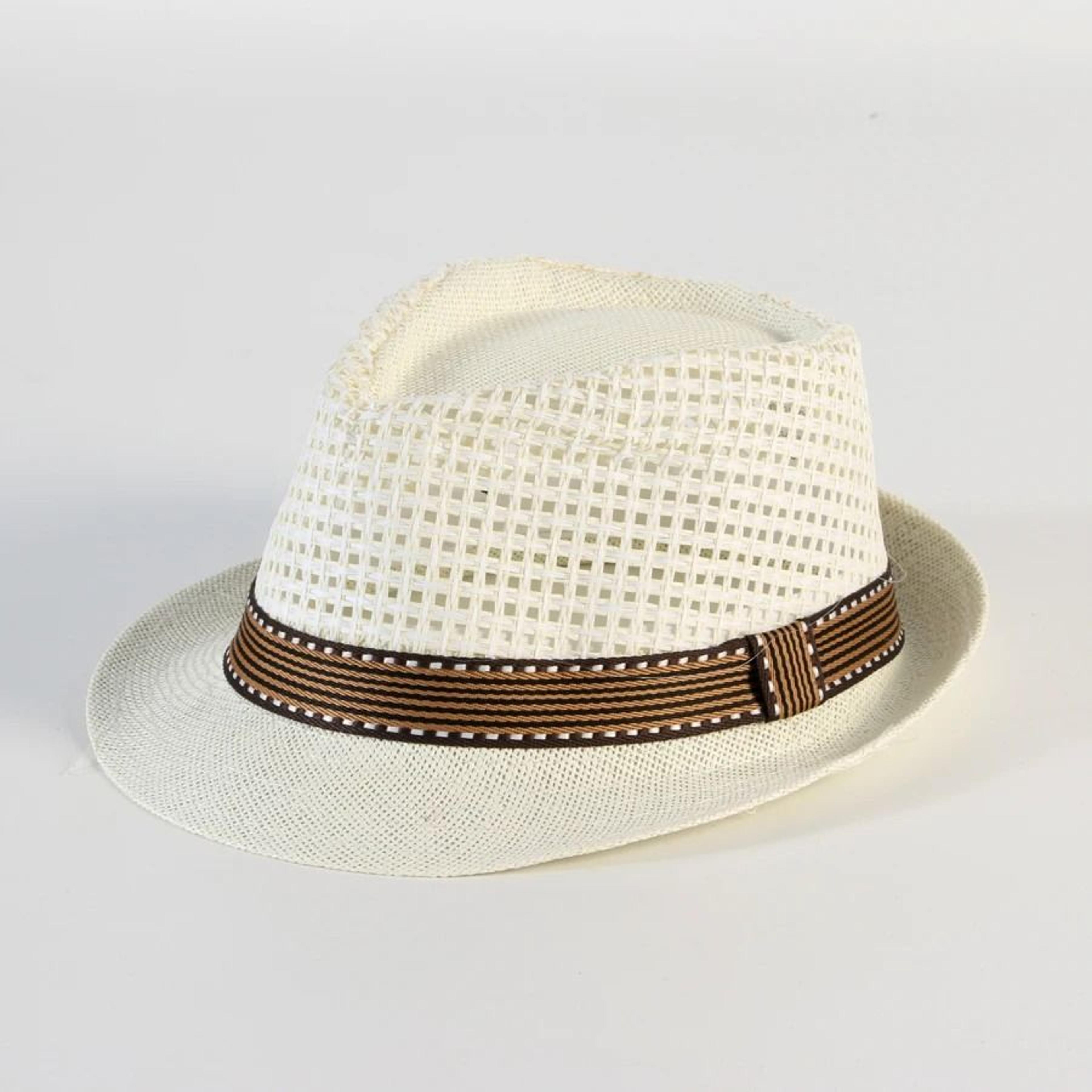 Classic Breathable Panama Straw Sun Hat For Men 6