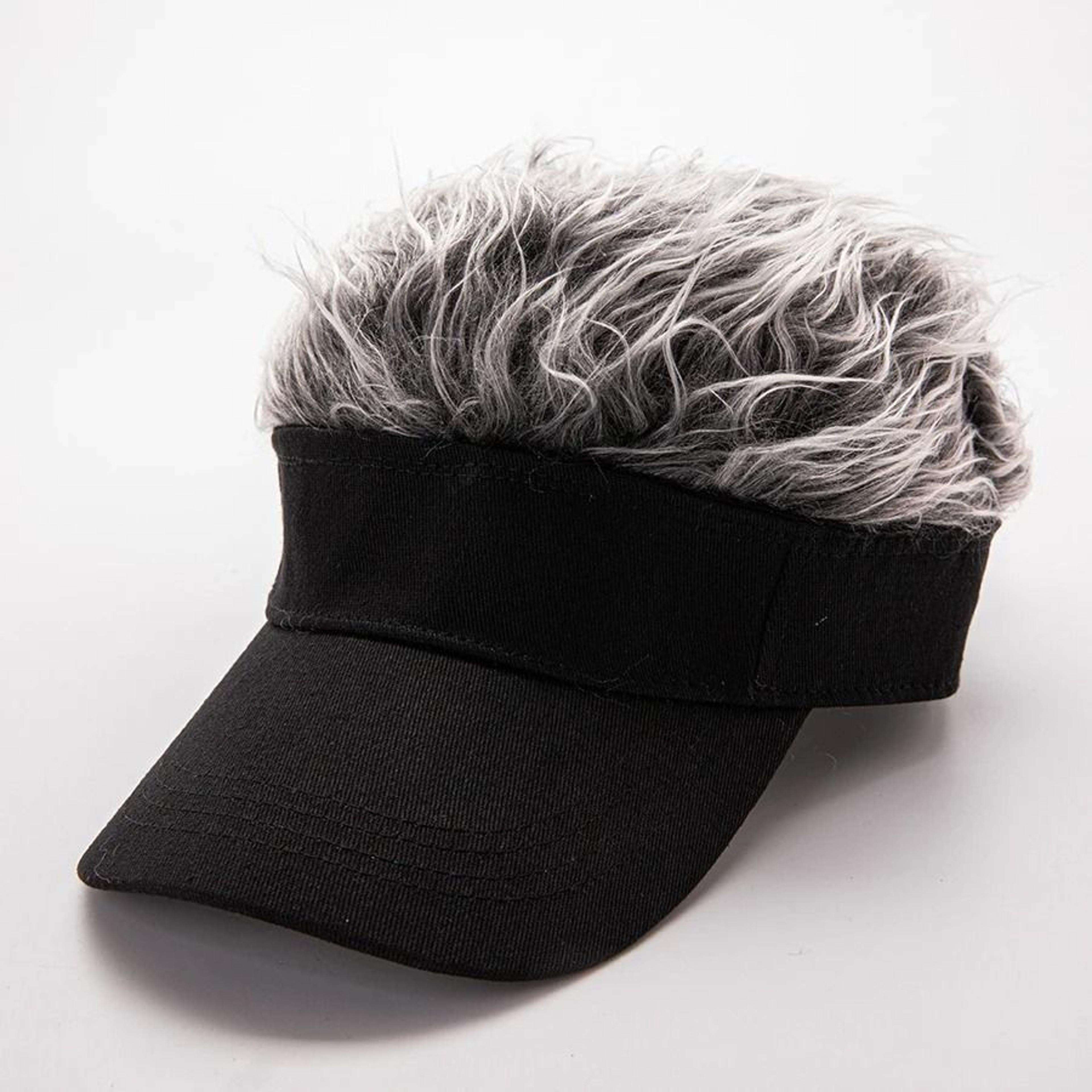 Fun Flare Performance Baseball Hat With Integrated Hair 1
