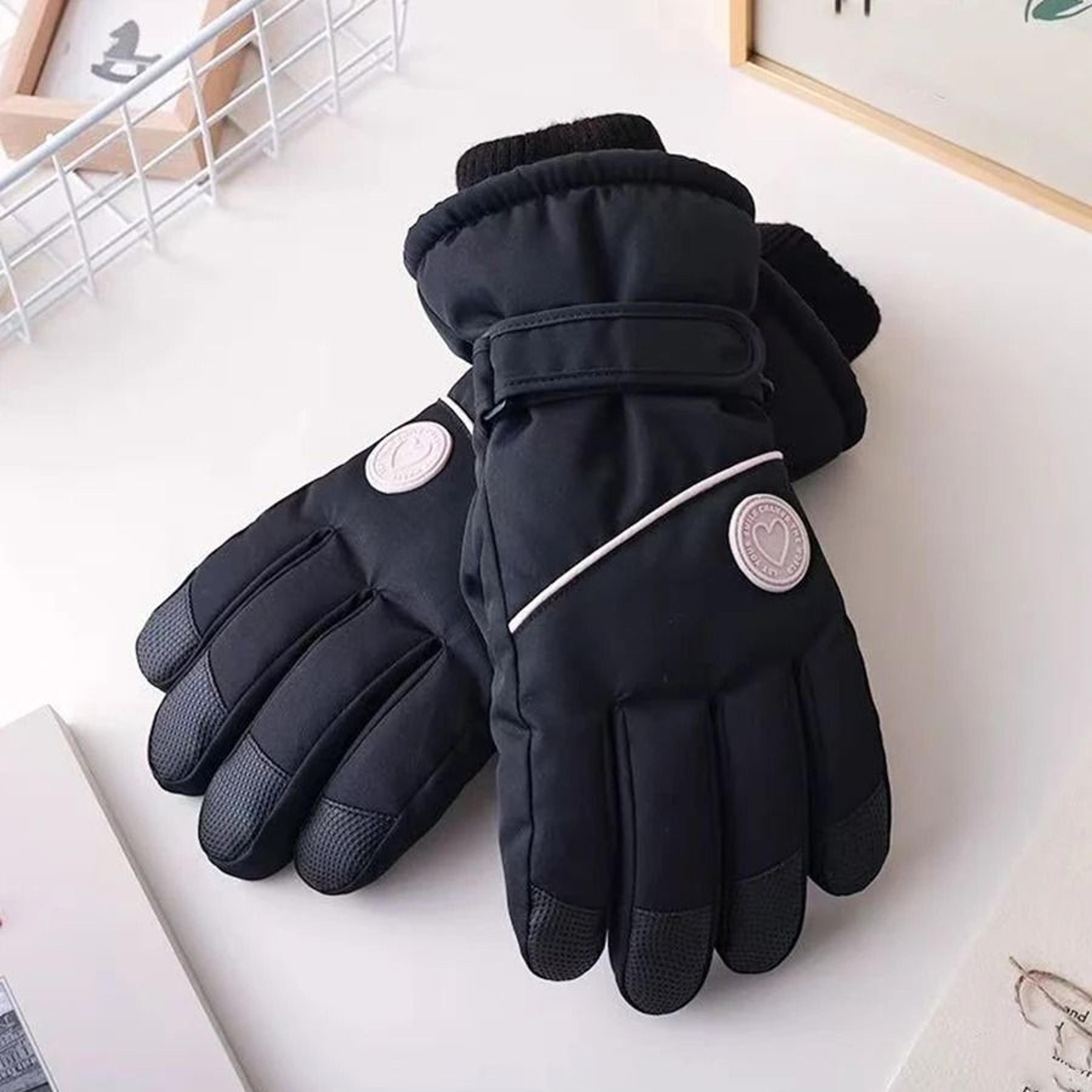 Thermal Velvet Insulated Windproof Winter Ski Gloves 7