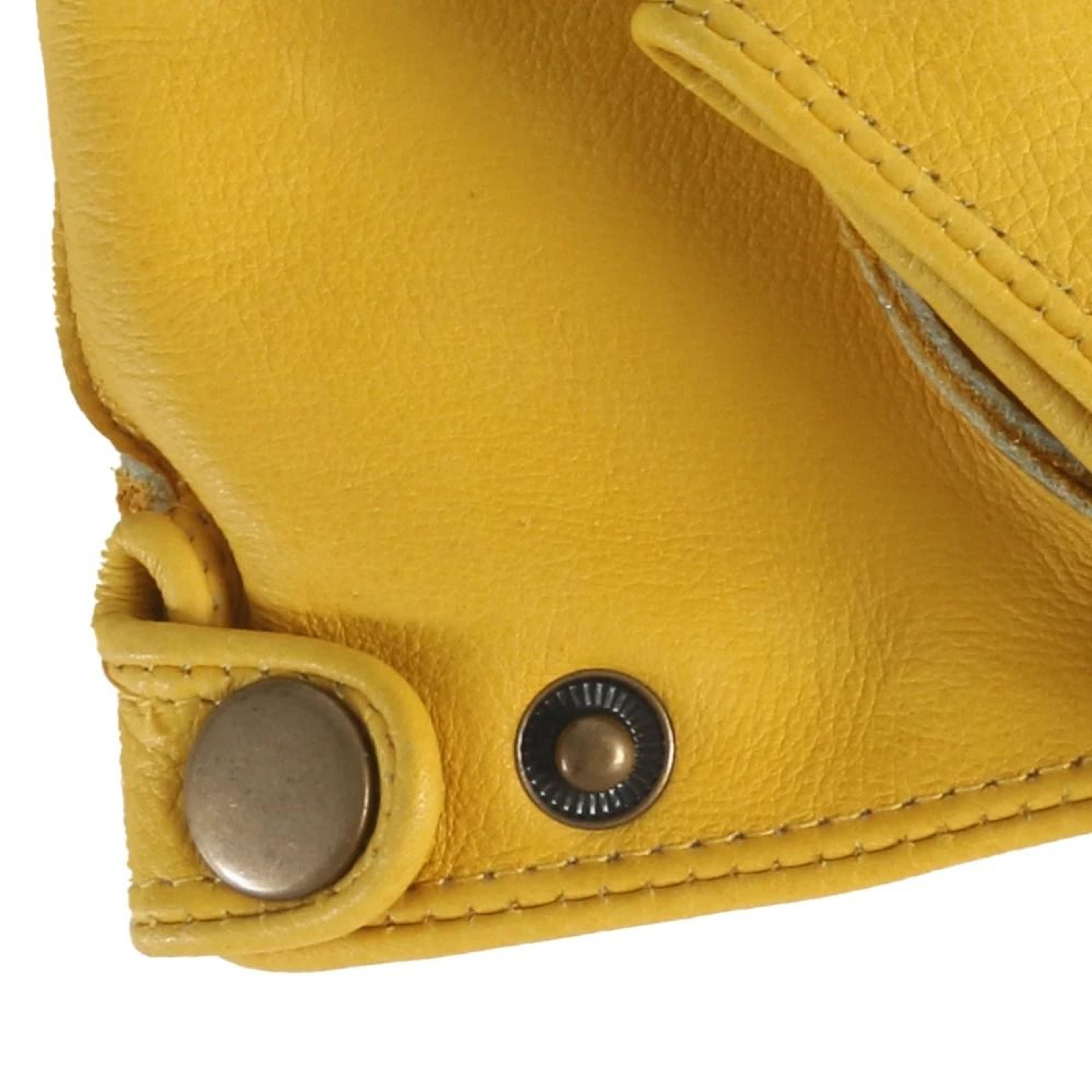 Retro Cowhide Leather HalfFinger Motorcycle Gloves 2