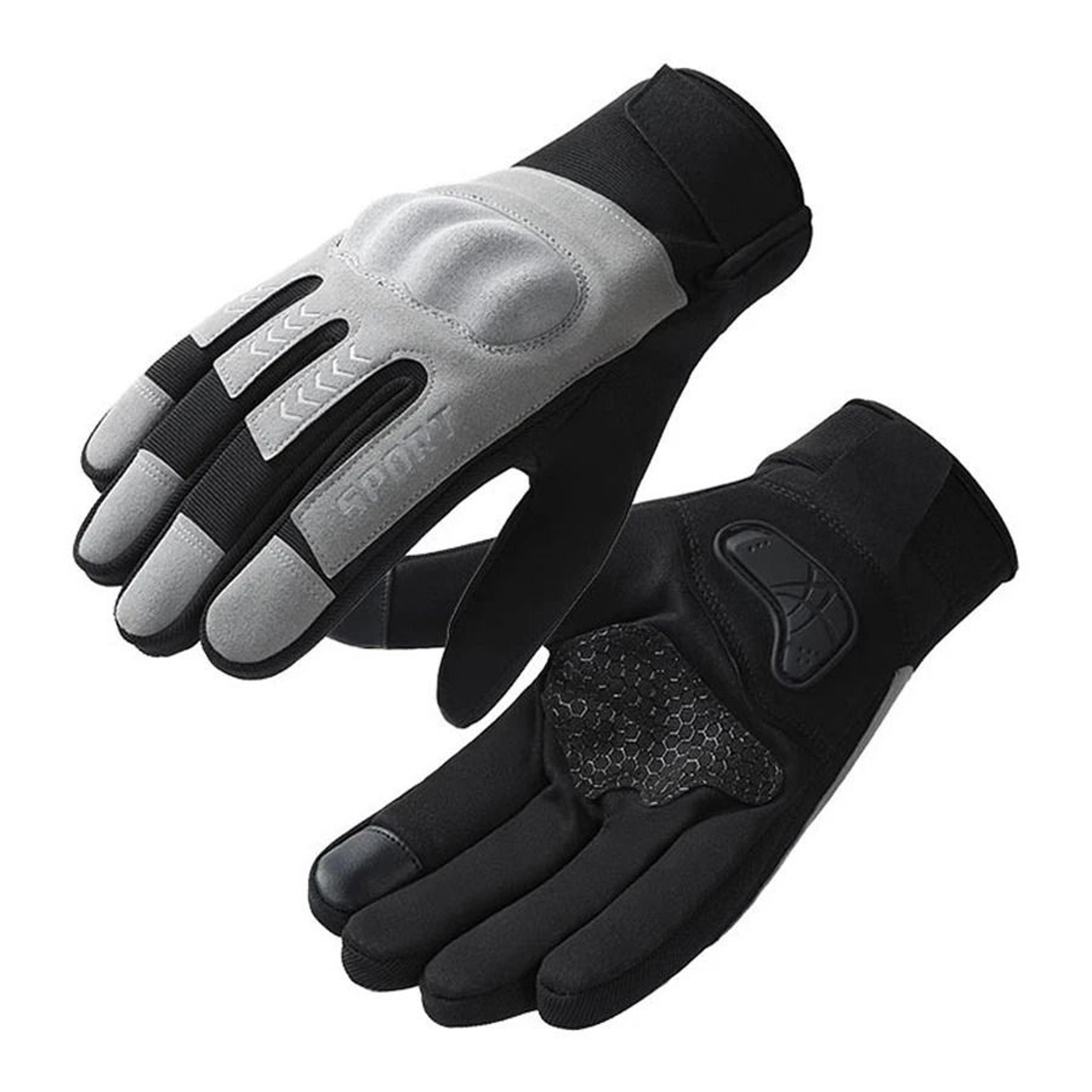 Thermal Windproof Performance Retro Motorcycle Gloves 8
